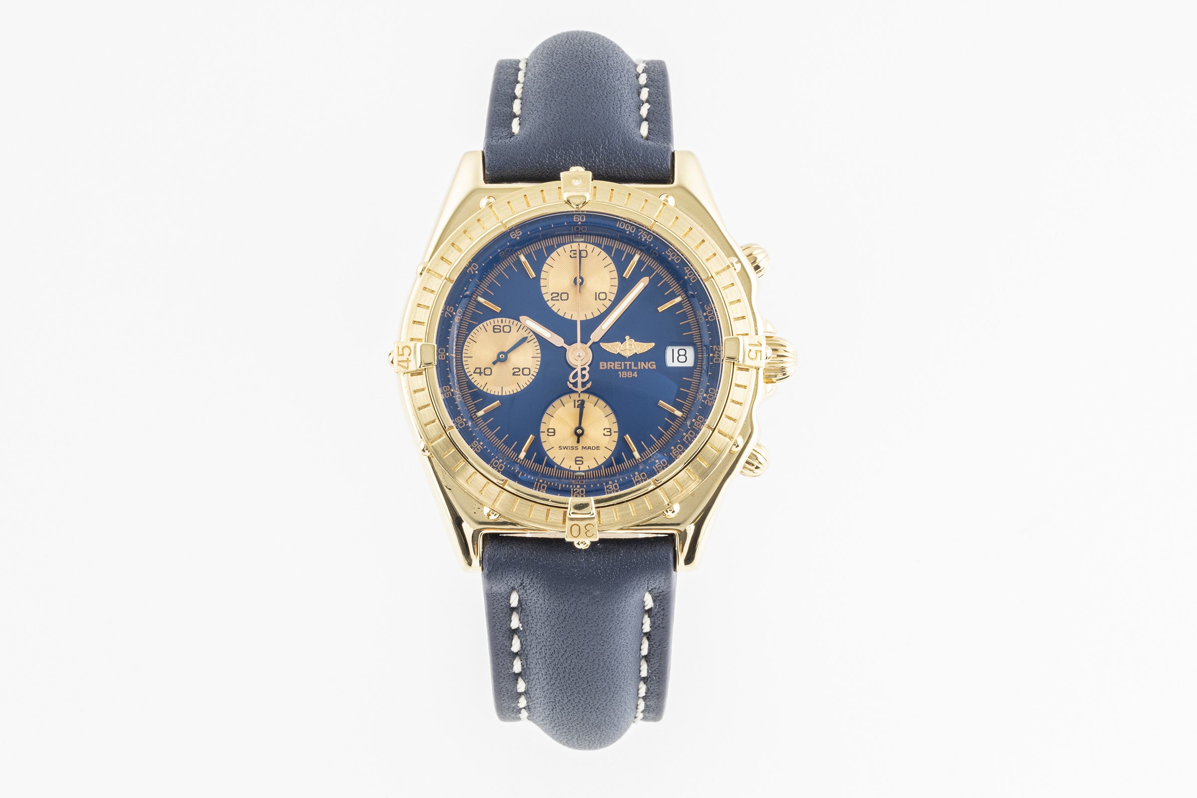 Breitling Chronomat chronograph 18 ct gold automatic men's watch K13047  [2303733]