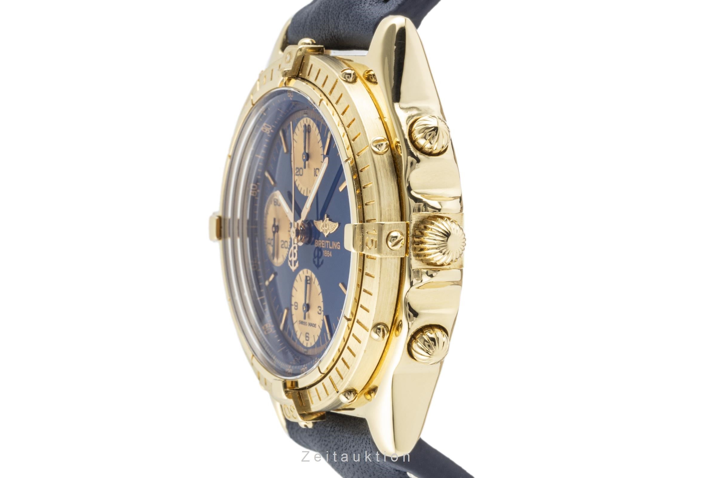 Breitling Chronomat chronograph 18 ct gold automatic men's watch K13047  [2303733]