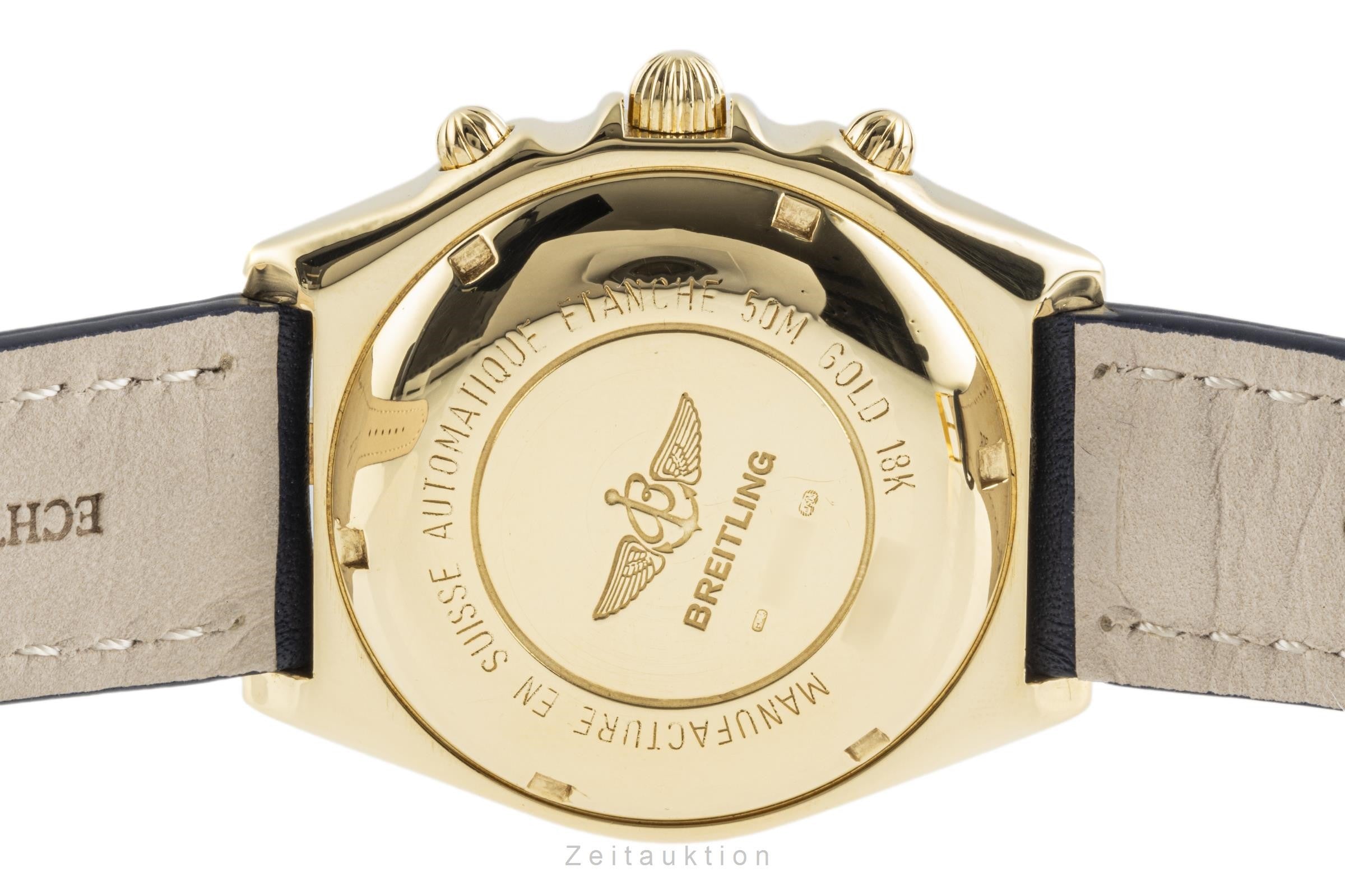 Breitling Chronomat chronograph 18 ct gold automatic men's watch K13047  [2303733]