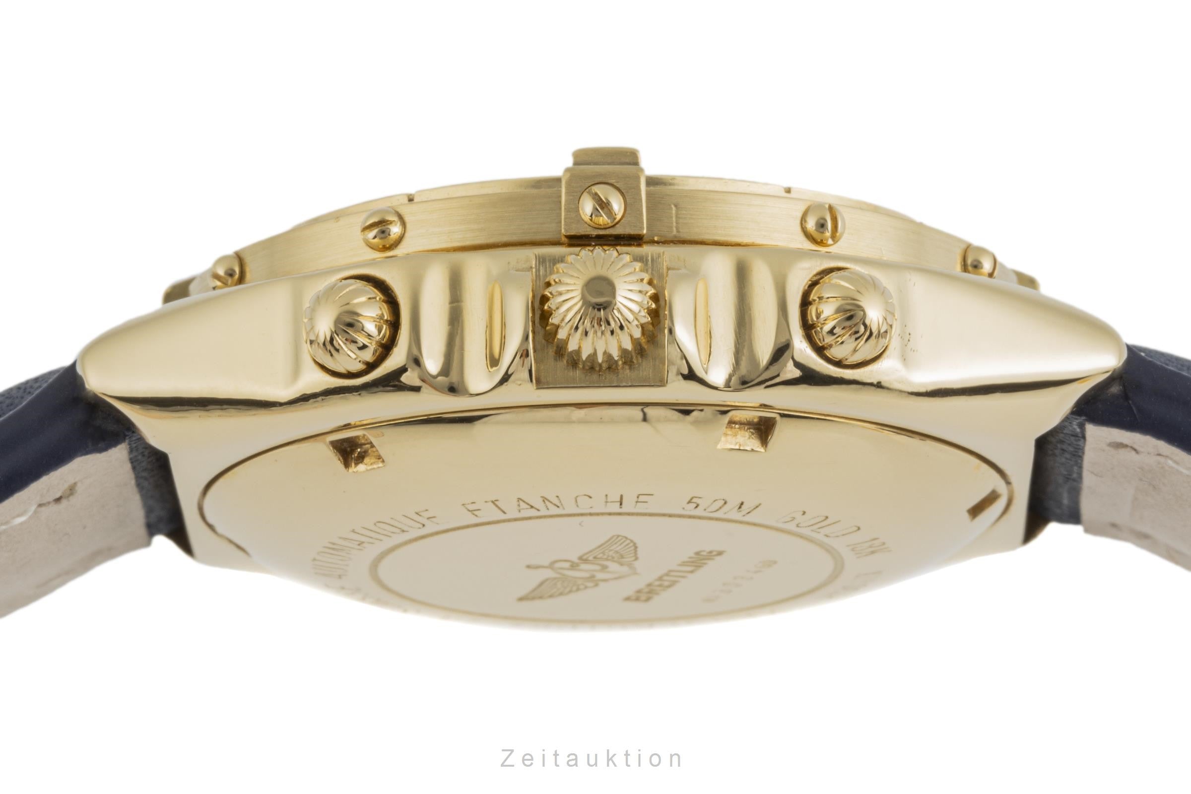 Breitling Chronomat chronograph 18 ct gold automatic men's watch K13047  [2303733]