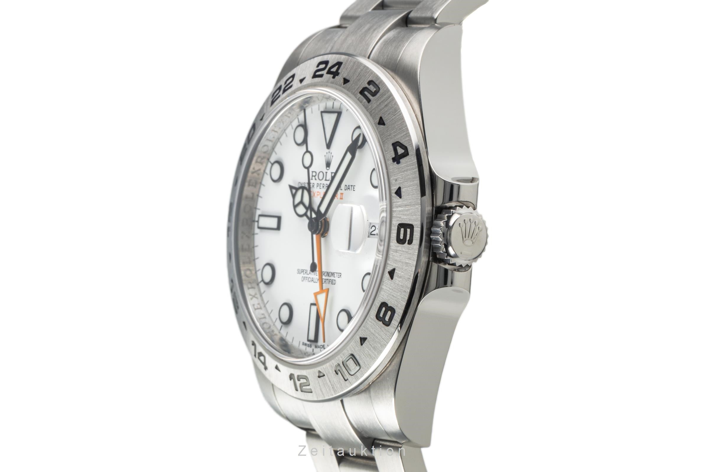 Rolex Explorer II acero automático reloj para caballeros 216570  [2303740]