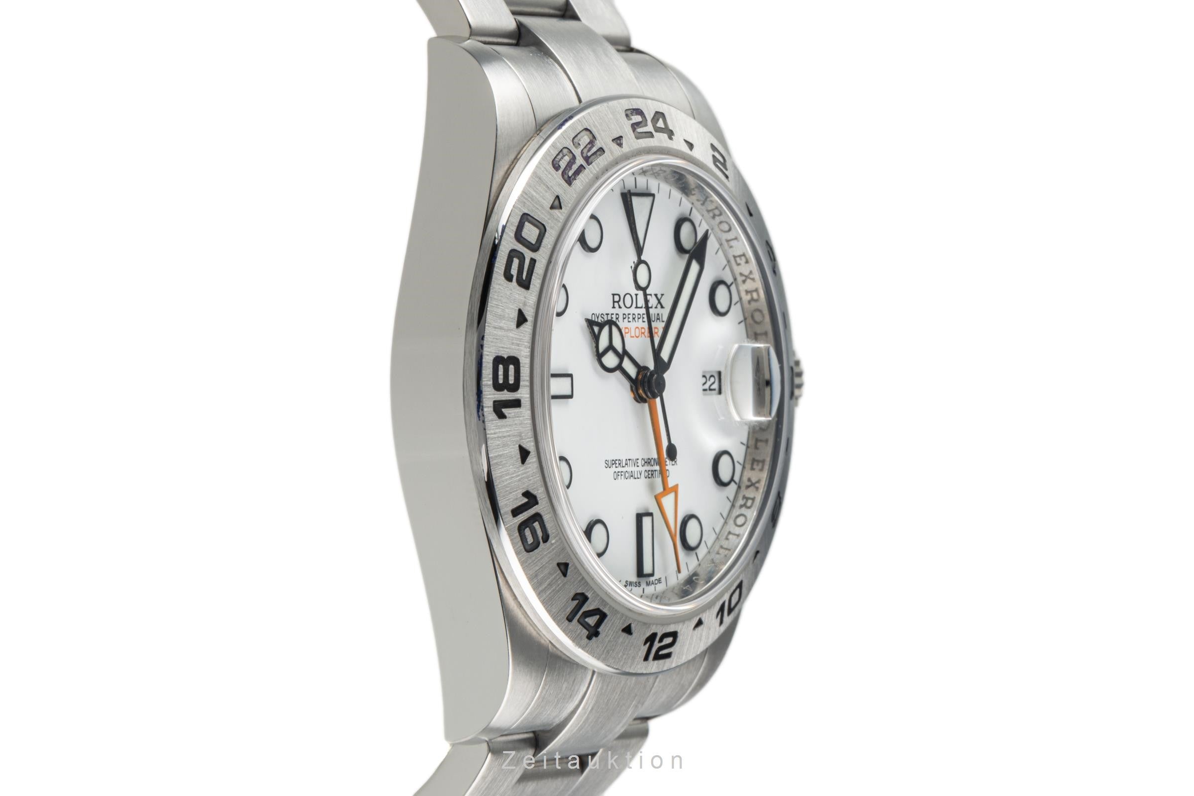 Rolex Explorer II acero automático reloj para caballeros 216570  [2303740]