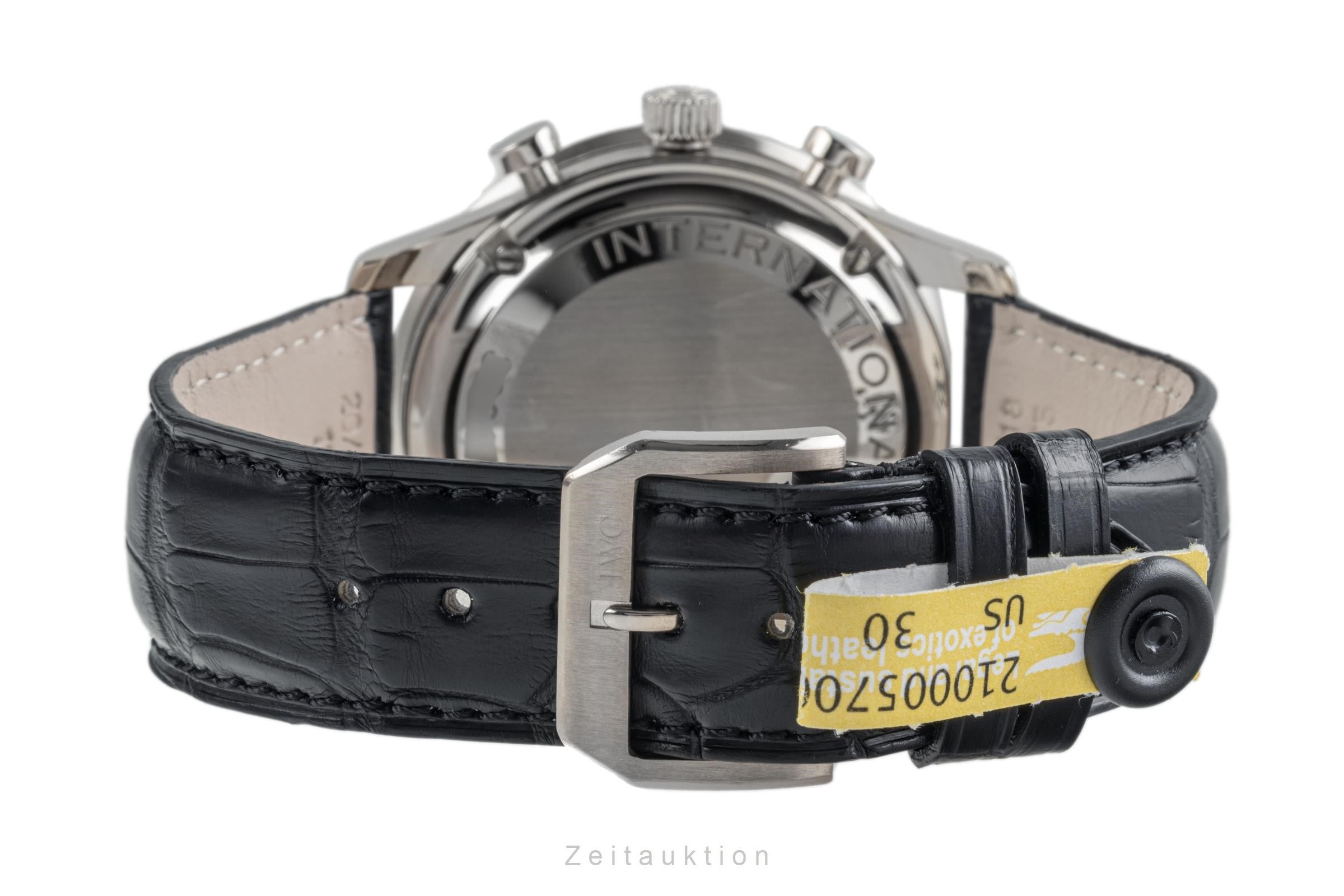 IWC Portugieser chronograph 18 ct white gold automatic men's watch IW371431 LP: 19600EUR  [2303769]