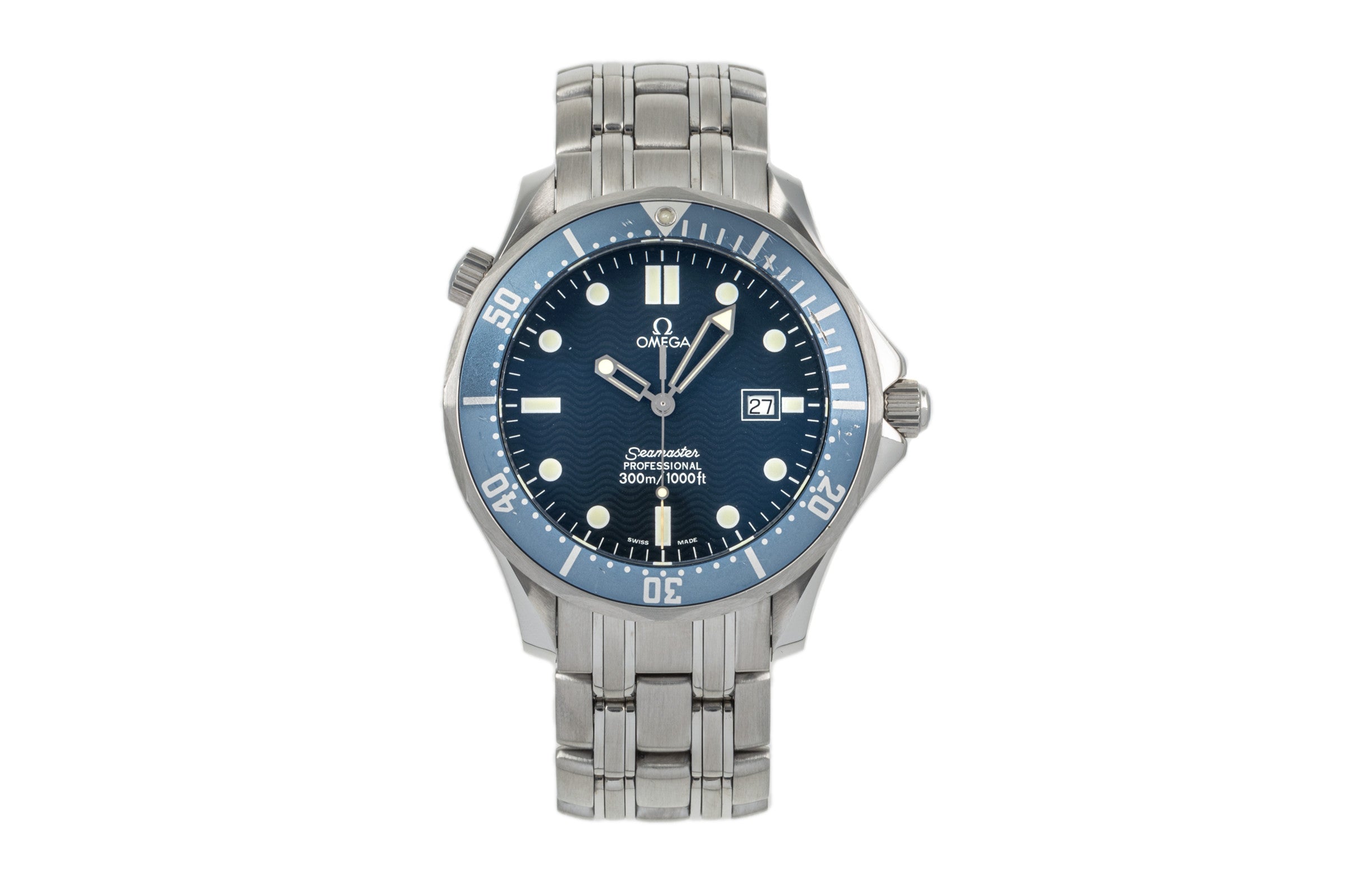 Omega Seamaster Professional 300M Stahl Ref. 2541.80.00, 196.1523 Papiere 1999 [2303772]