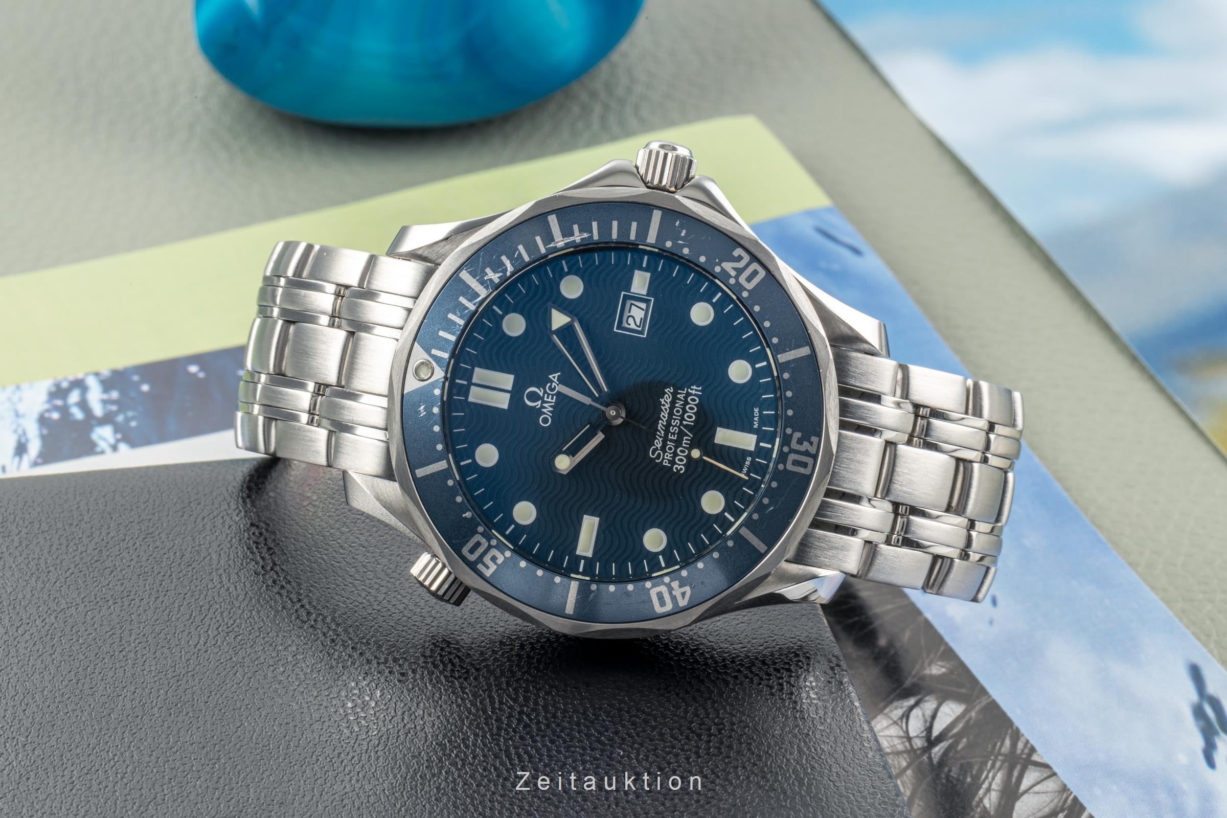 Omega Seamaster Professional 300M Stahl Ref. 2541.80.00, 196.1523 Papiere 1999 [2303772]