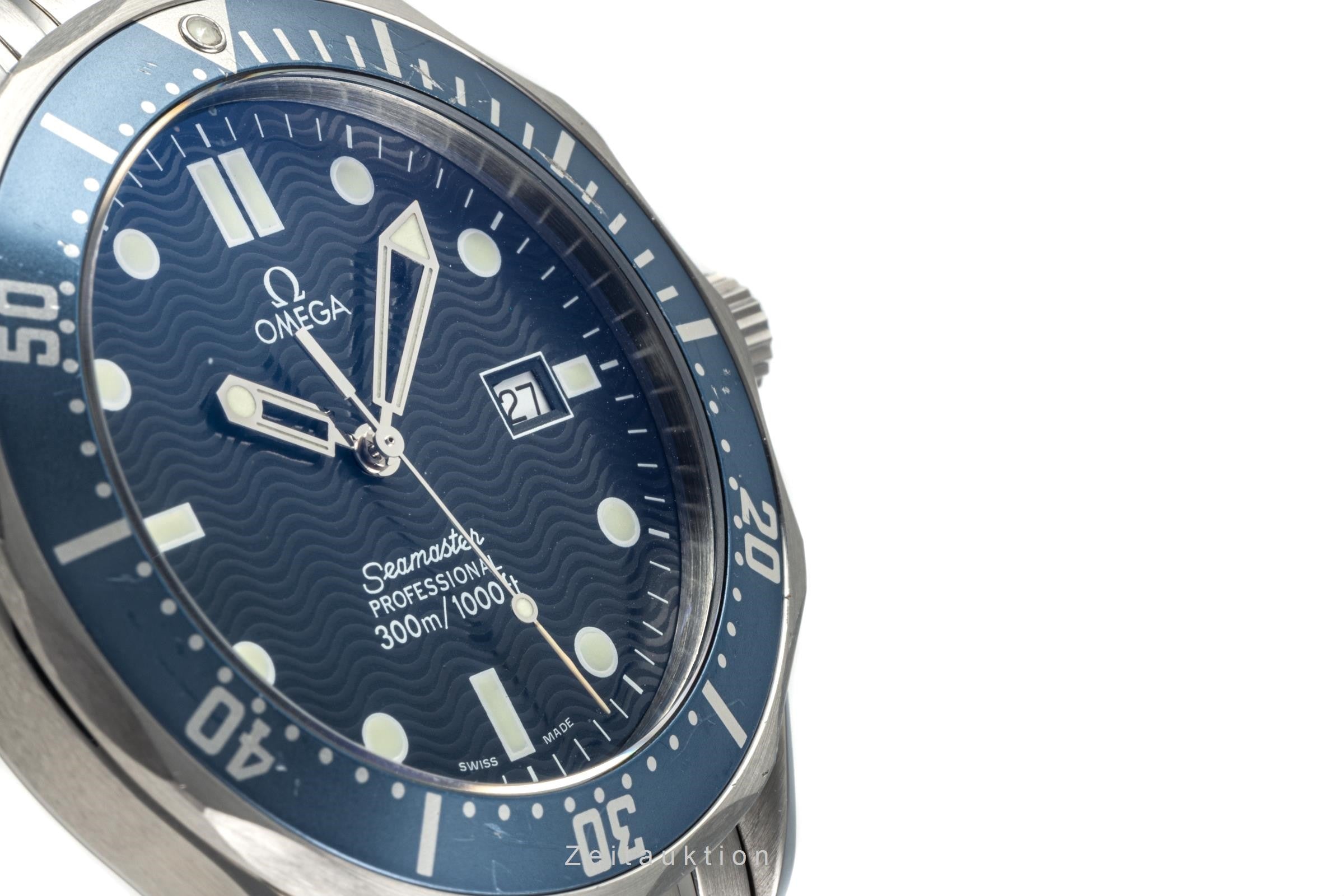 Omega Seamaster Professional 300M Stahl Ref. 2541.80.00, 196.1523 Papiere 1999 [2303772]