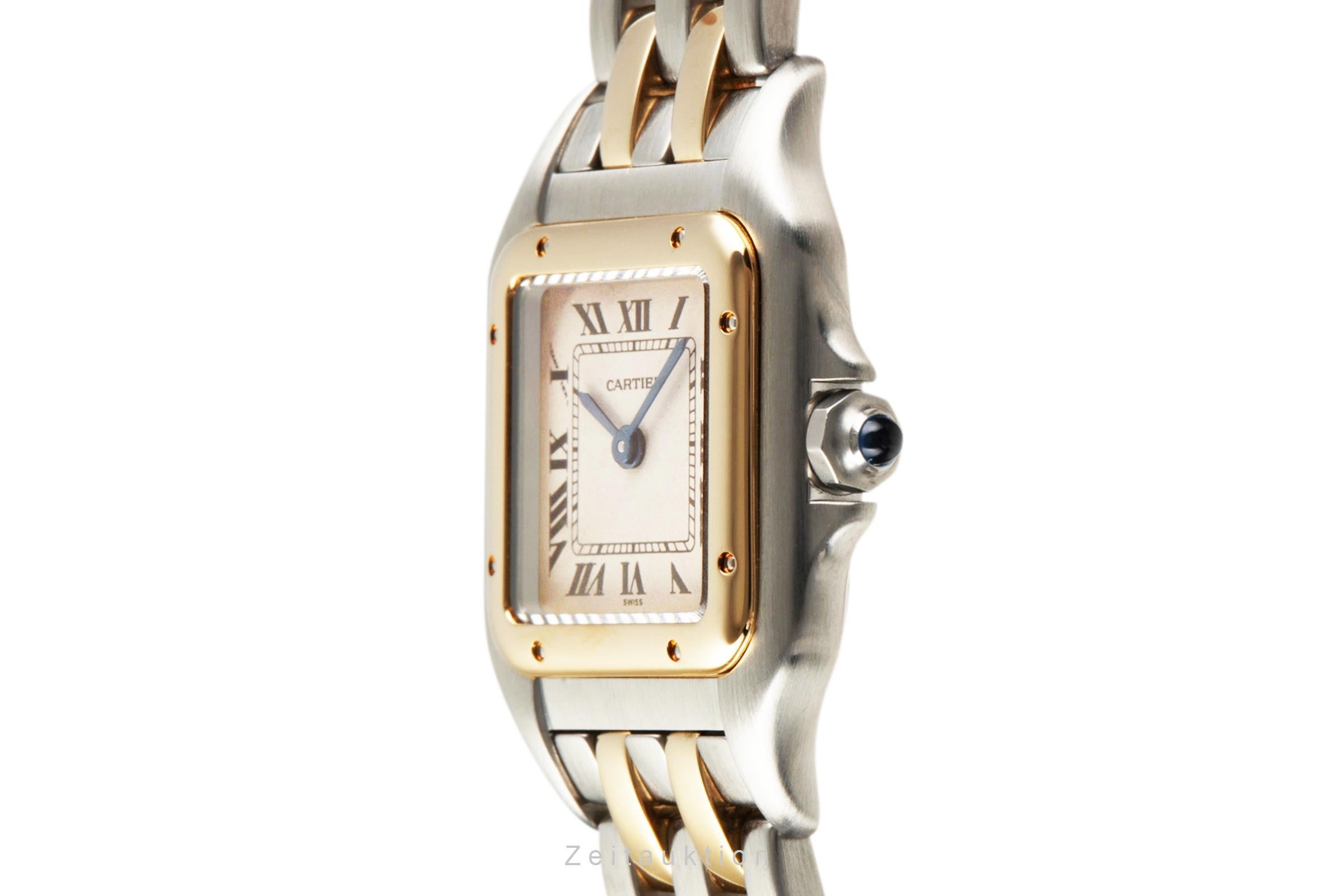 Cartier Panthere acciaio / oro quarzo orologio da donna W25029B6, 1120 LP: 8950EUR  [2303816]