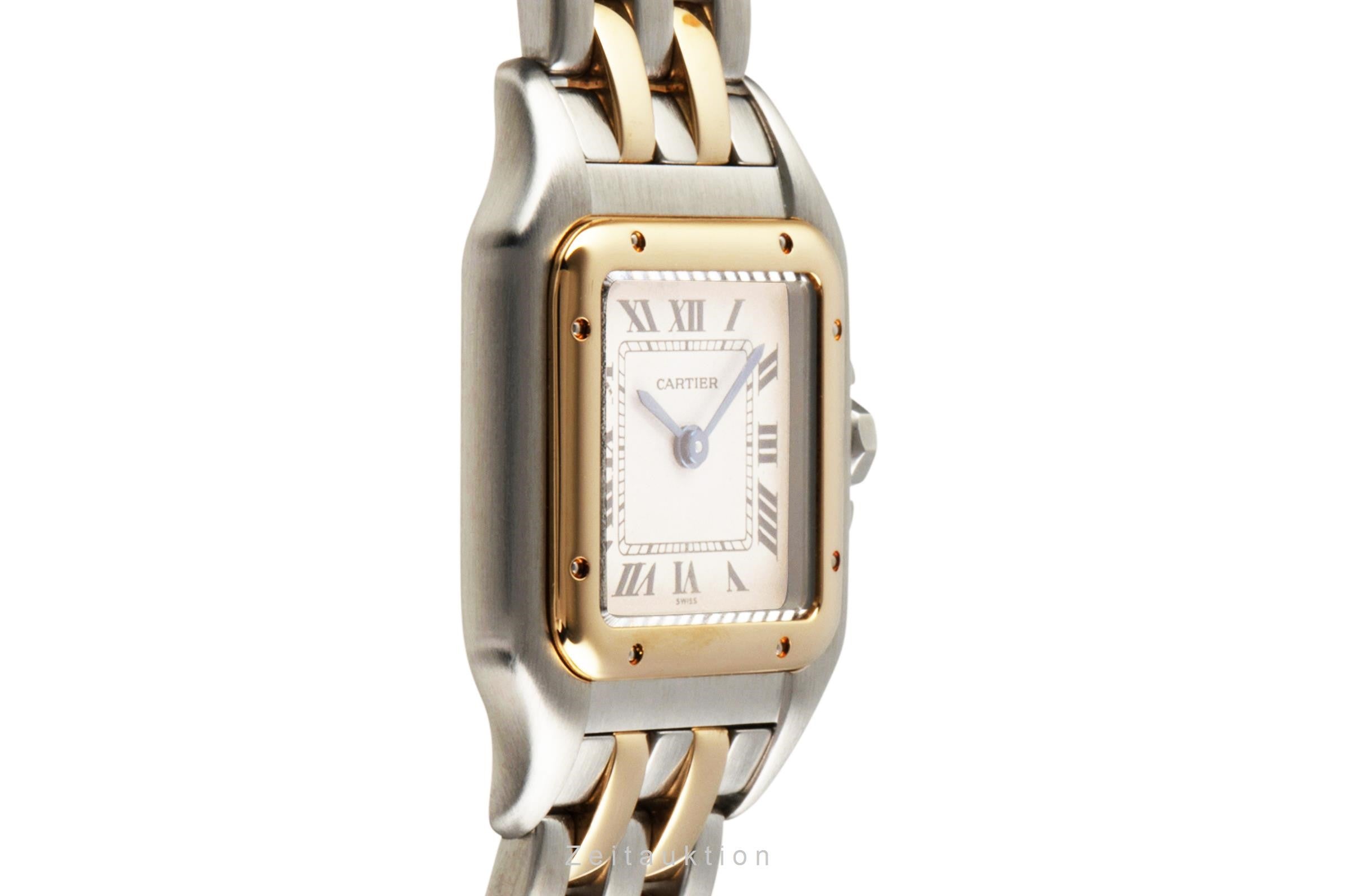 Cartier Panthere acciaio / oro quarzo orologio da donna W25029B6, 1120 LP: 8950EUR  [2303816]