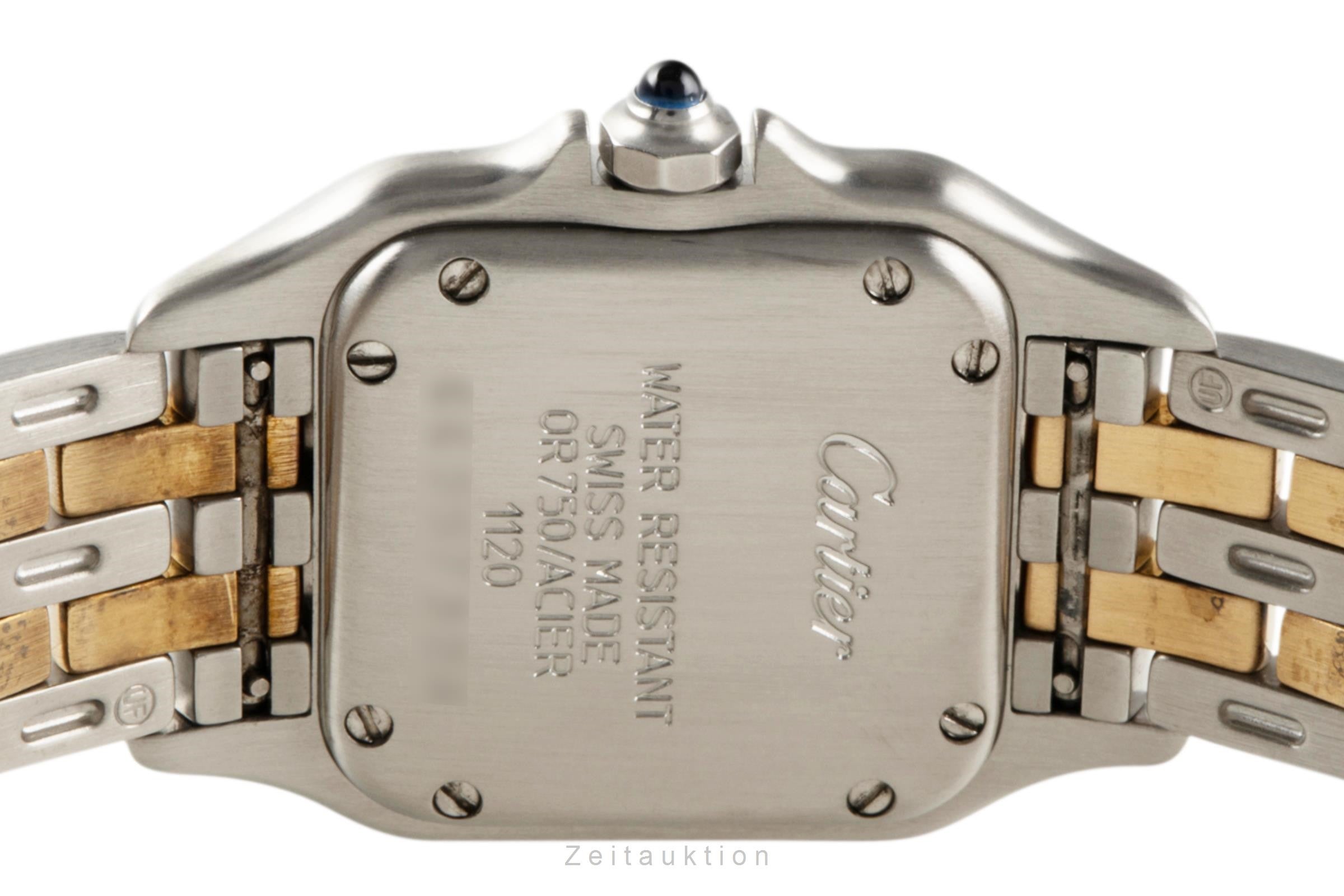 Cartier Panthere acciaio / oro quarzo orologio da donna W25029B6, 1120 LP: 8950EUR  [2303816]