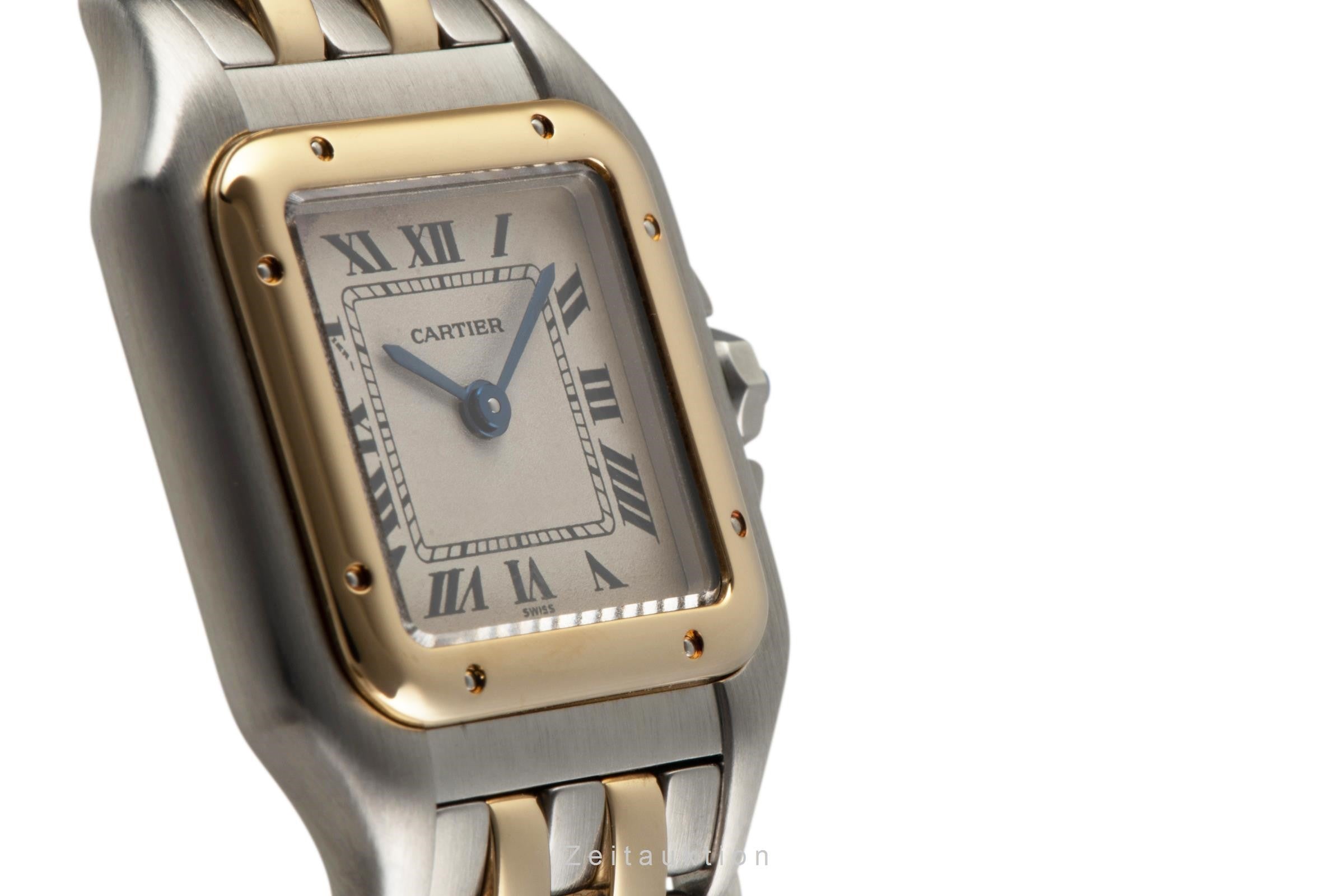 Cartier Panthere acciaio / oro quarzo orologio da donna W25029B6, 1120 LP: 8950EUR  [2303816]