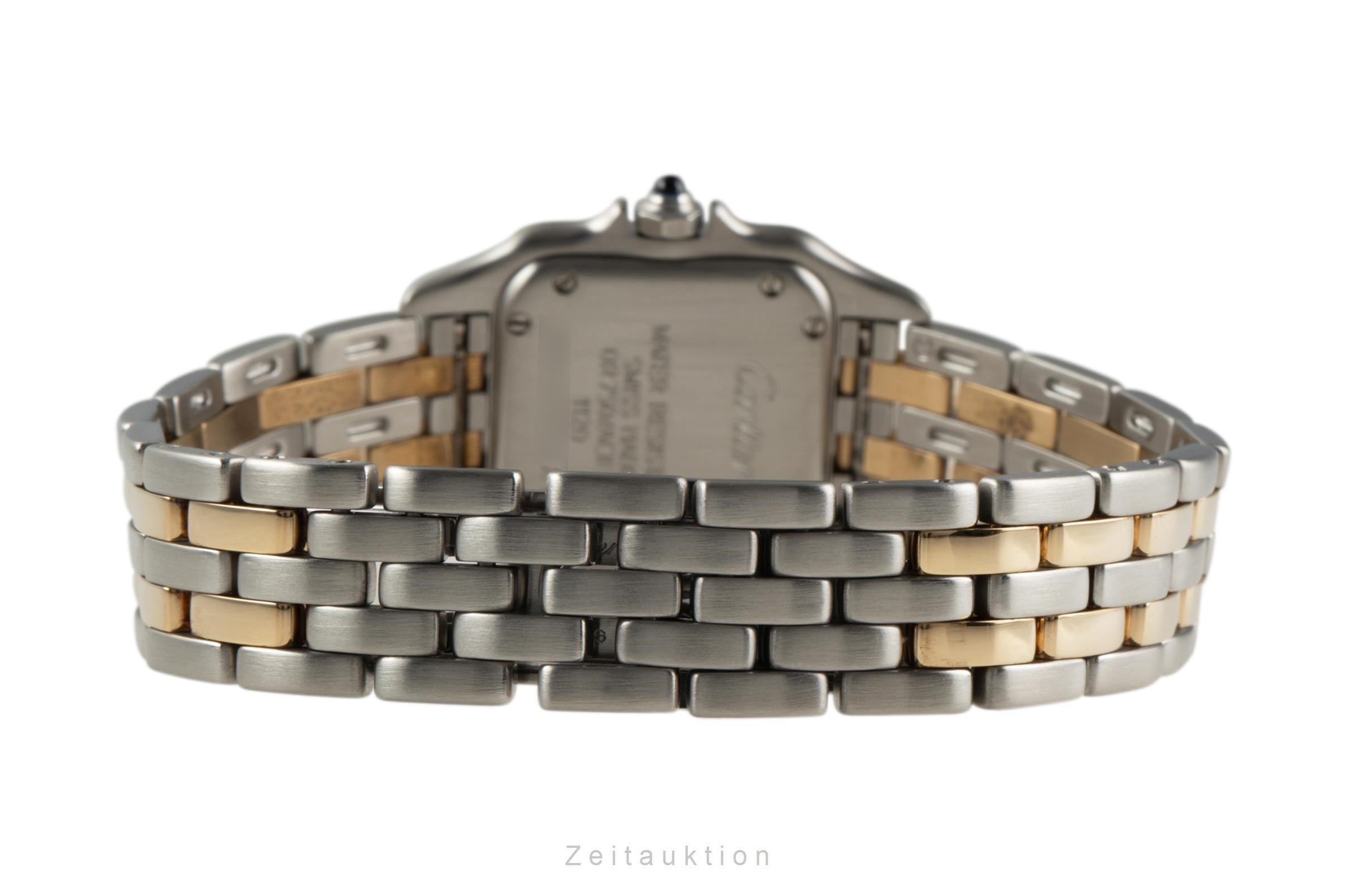 Cartier Panthere acciaio / oro quarzo orologio da donna W25029B6, 1120 LP: 8950EUR  [2303816]