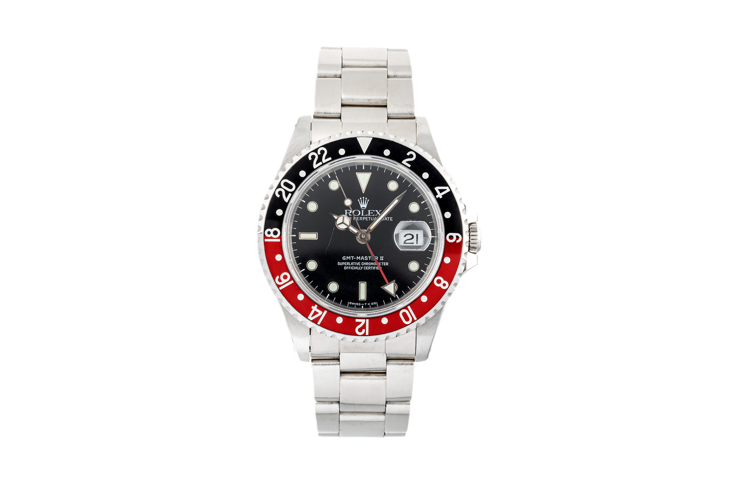 Rolex GMT-Master II steel automatic men's watch 16710  [2303857]