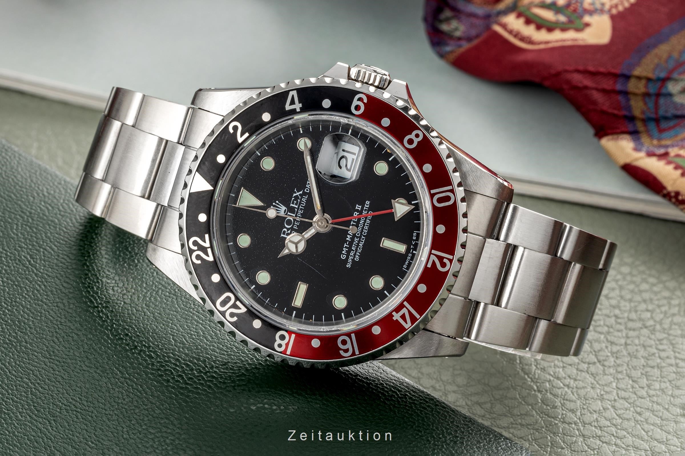 Rolex GMT-Master II steel automatic men's watch 16710  [2303857]