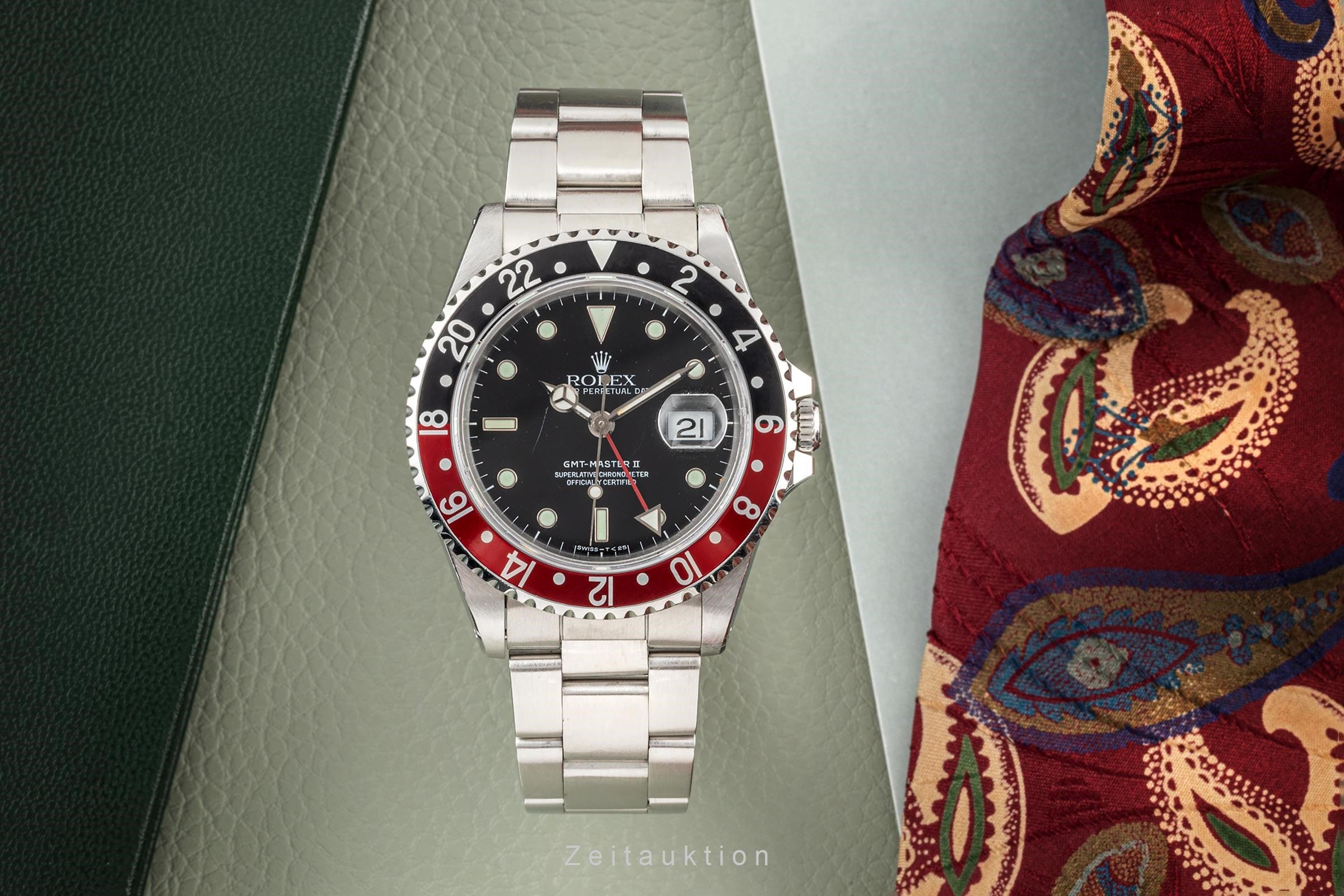 Rolex GMT-Master II steel automatic men's watch 16710  [2303857]