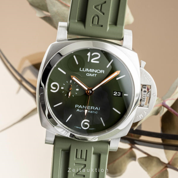 Panerai Luminor GMT acciaio automatismo orologio da uomo PAM01056 Limited  [2303873]