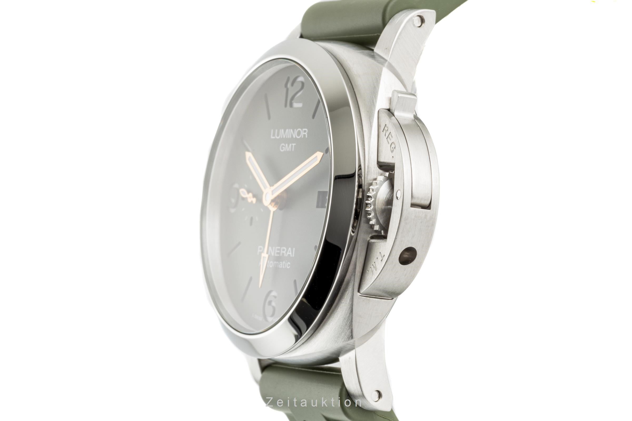 Panerai Luminor GMT acciaio automatismo orologio da uomo PAM01056 Limited  [2303873]