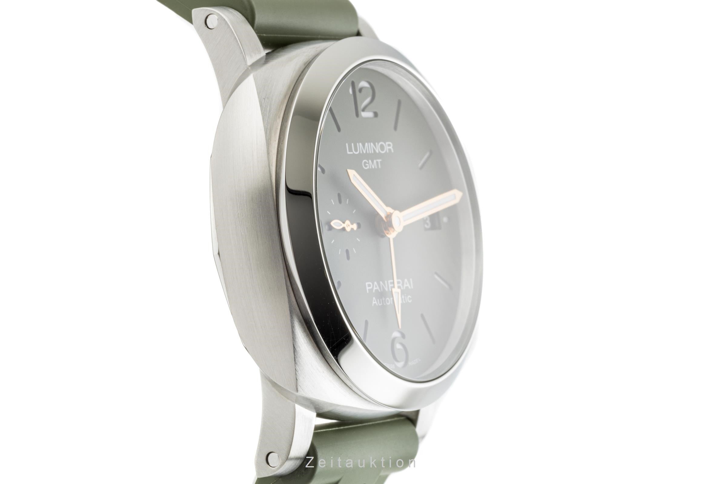 Panerai Luminor GMT acciaio automatismo orologio da uomo PAM01056 Limited  [2303873]