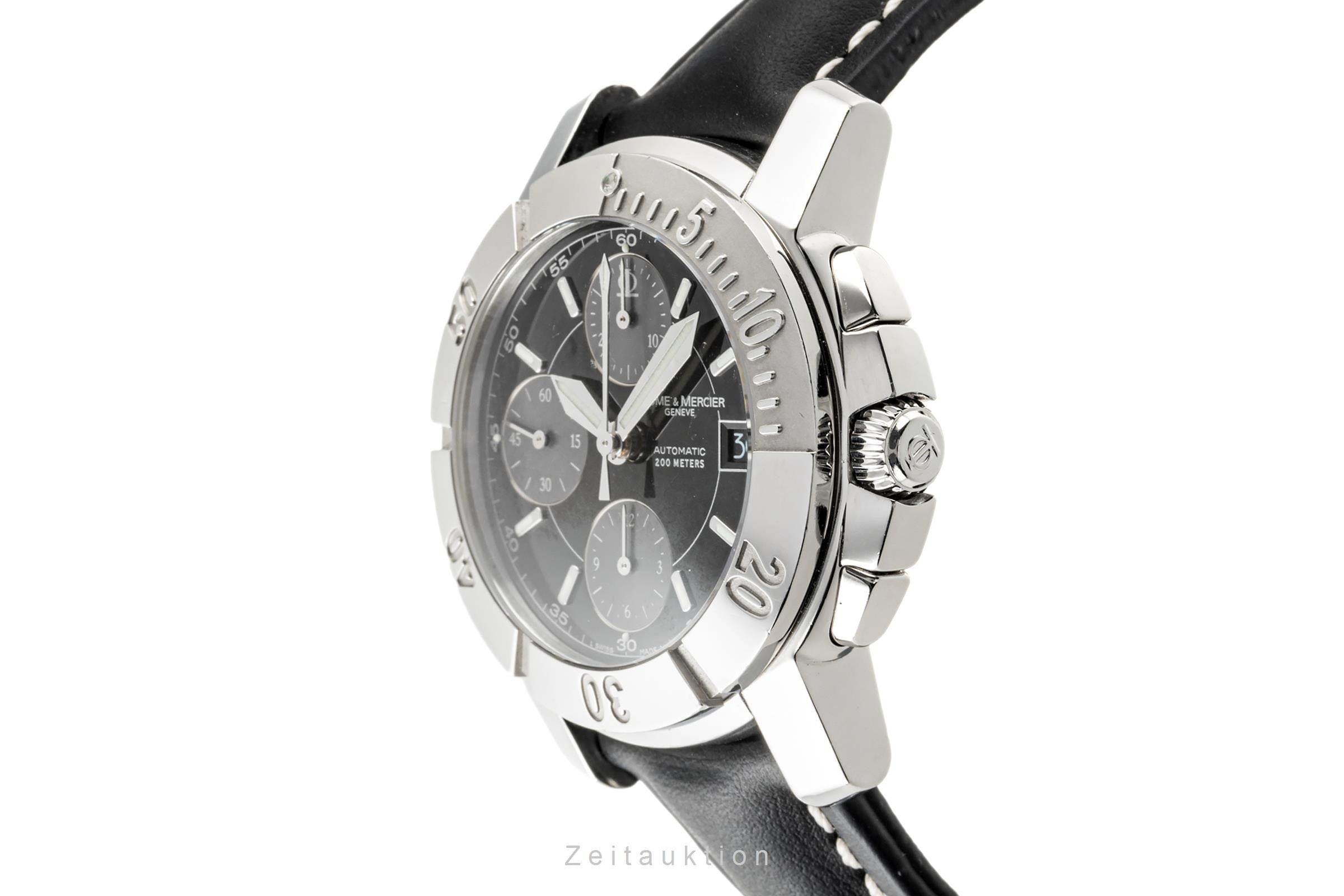 Baume & Mercier Capeland chronograph steel automatic Kal. BM13750