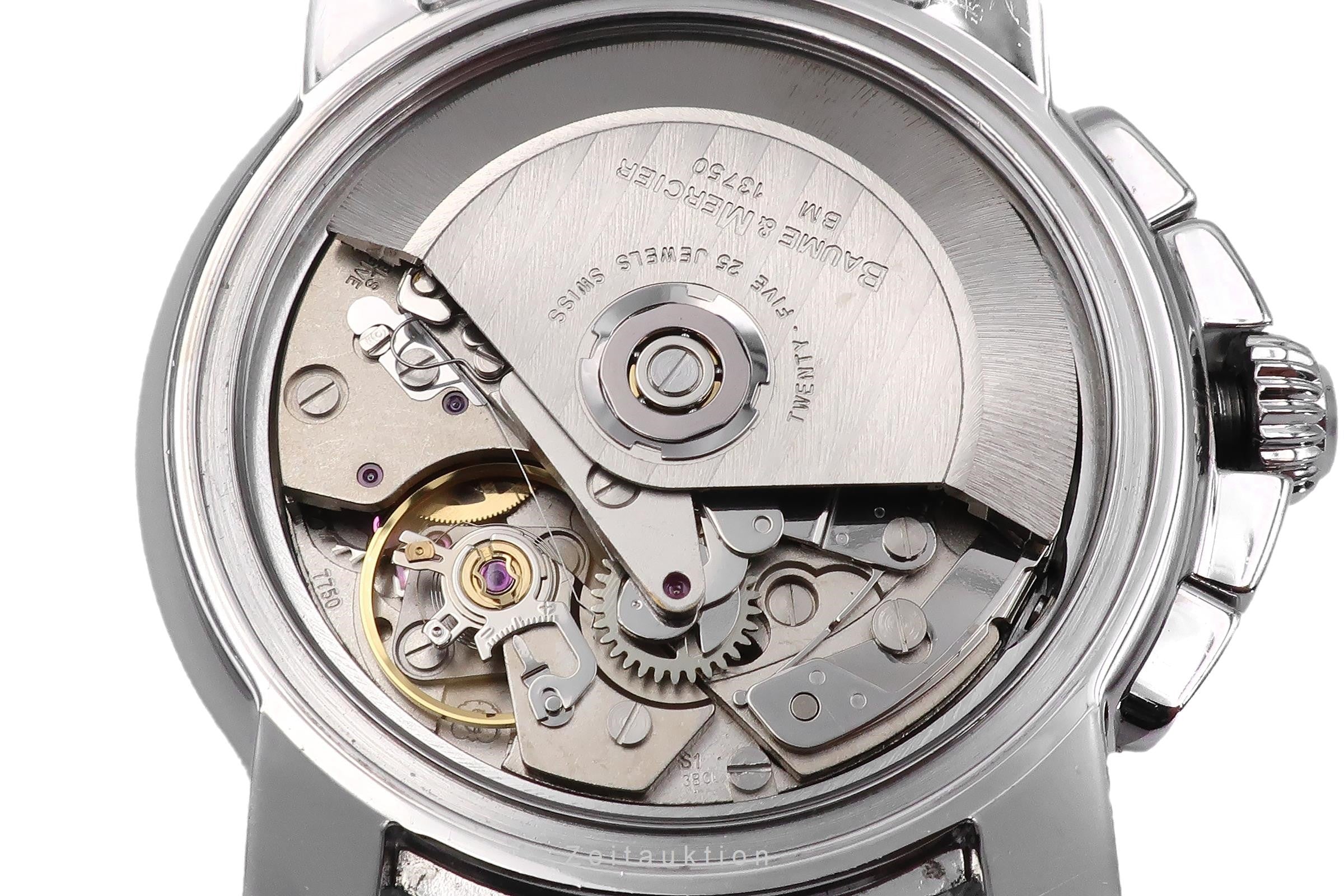 Baume & Mercier Capeland chronograph steel automatic Kal. BM13750