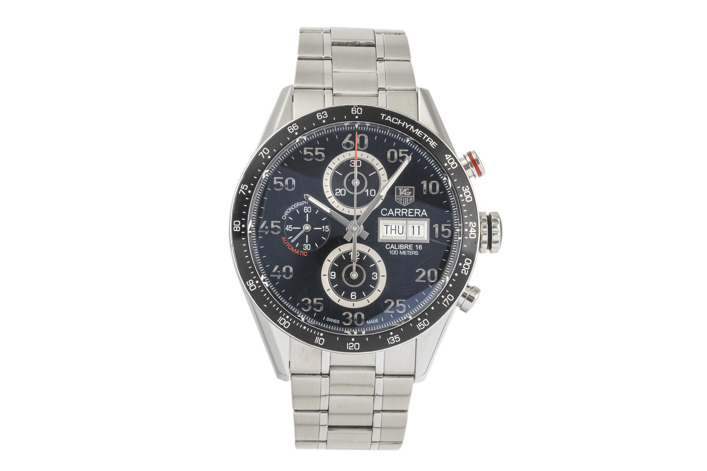 Tag Heuer Carrera chronograph steel automatic men's watch CV2A10 LP: 5150EUR  [2303900]