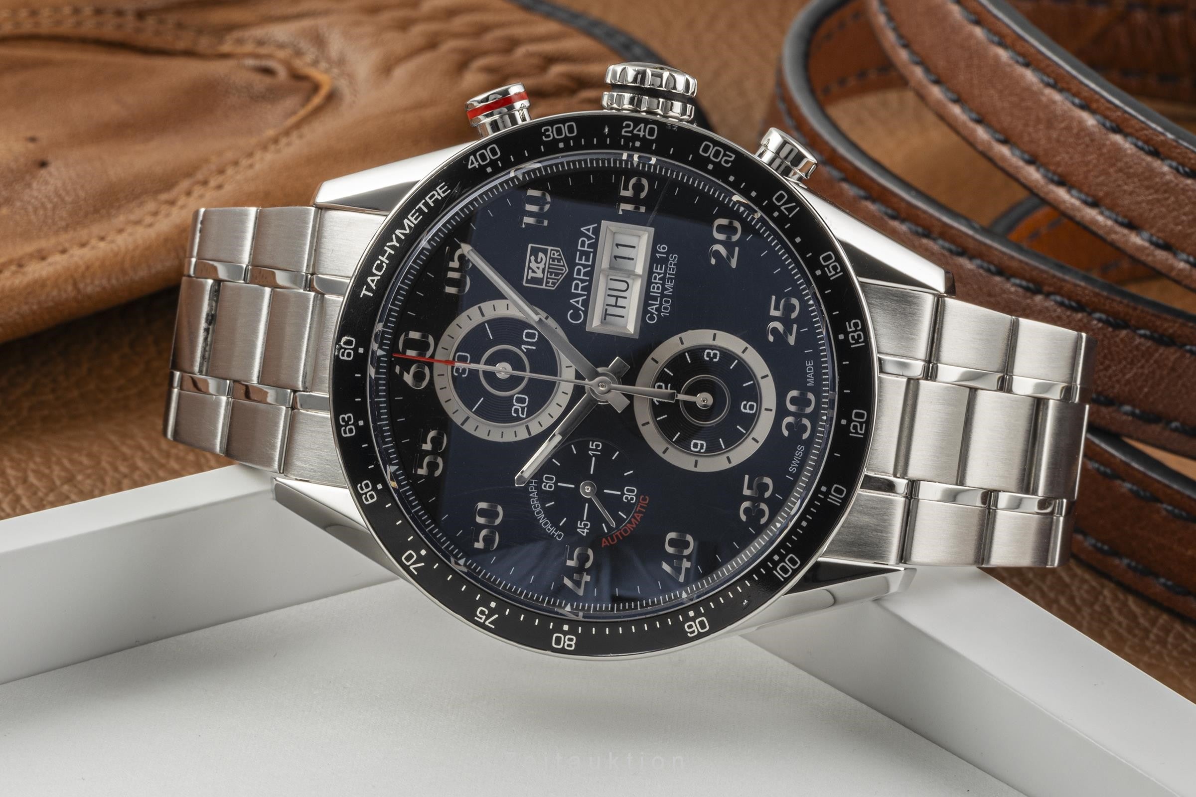 Tag Heuer Carrera chronograph steel automatic men's watch CV2A10 LP: 5150EUR  [2303900]