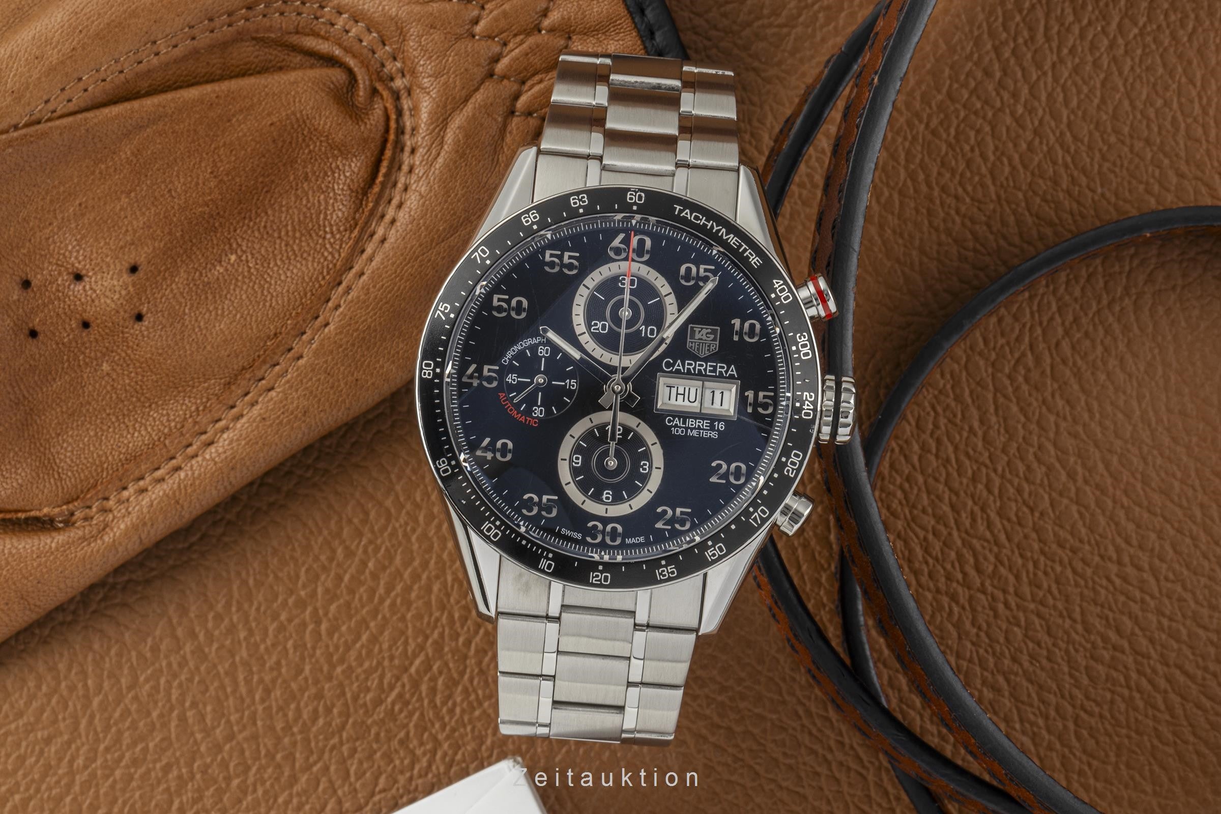 Tag Heuer Carrera chronograph steel automatic men's watch CV2A10 LP: 5150EUR  [2303900]