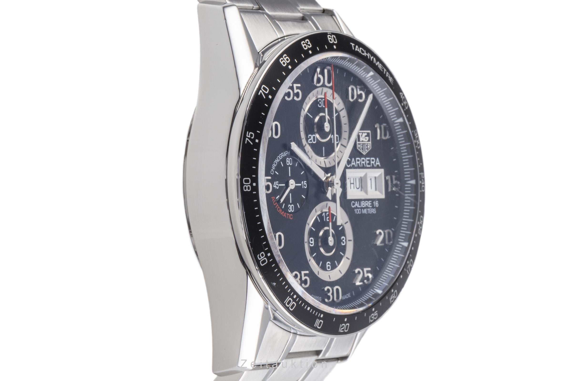Tag Heuer Carrera chronograph steel automatic men's watch CV2A10 LP: 5150EUR  [2303900]
