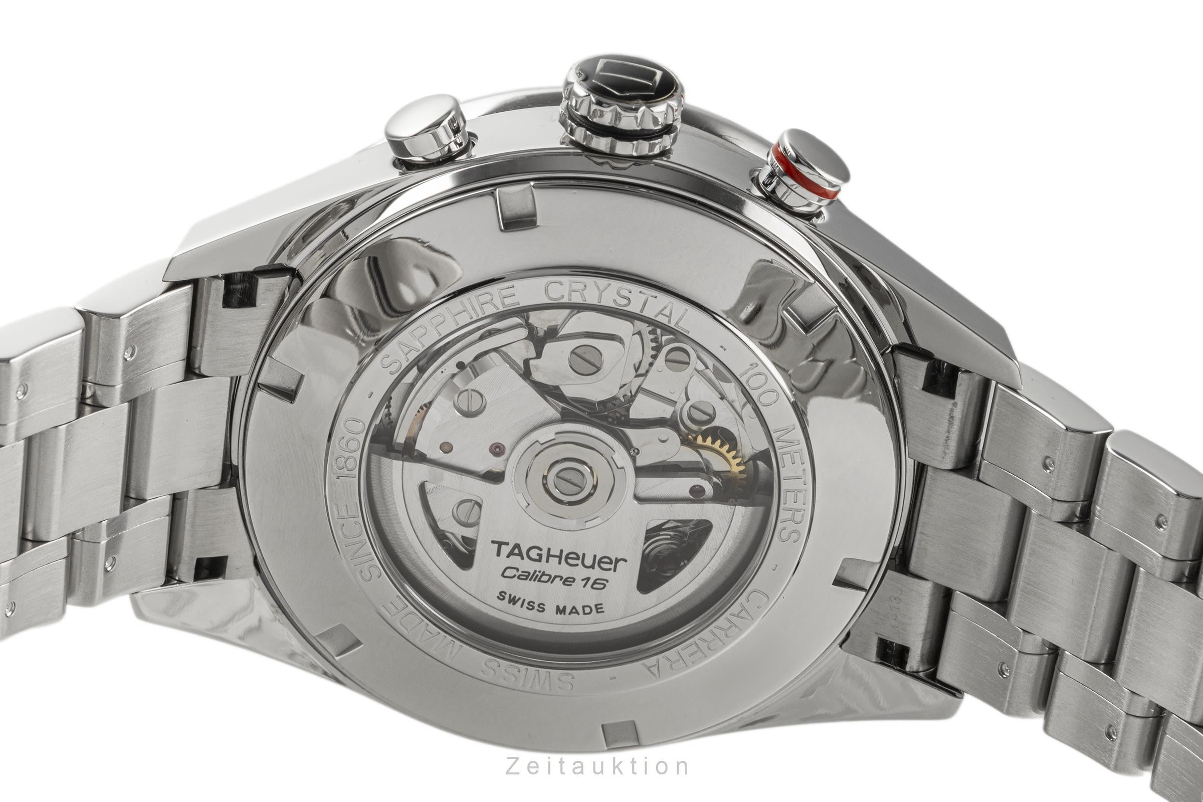 Tag Heuer Carrera chronograph steel automatic men's watch CV2A10 LP: 5150EUR  [2303900]