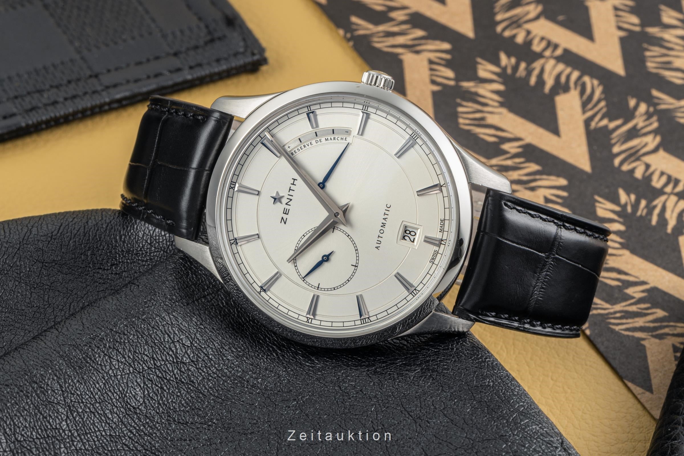 Zenith Captain acero automático reloj para caballeros 03.2122.685 LP: 6400EUR  [2303905]