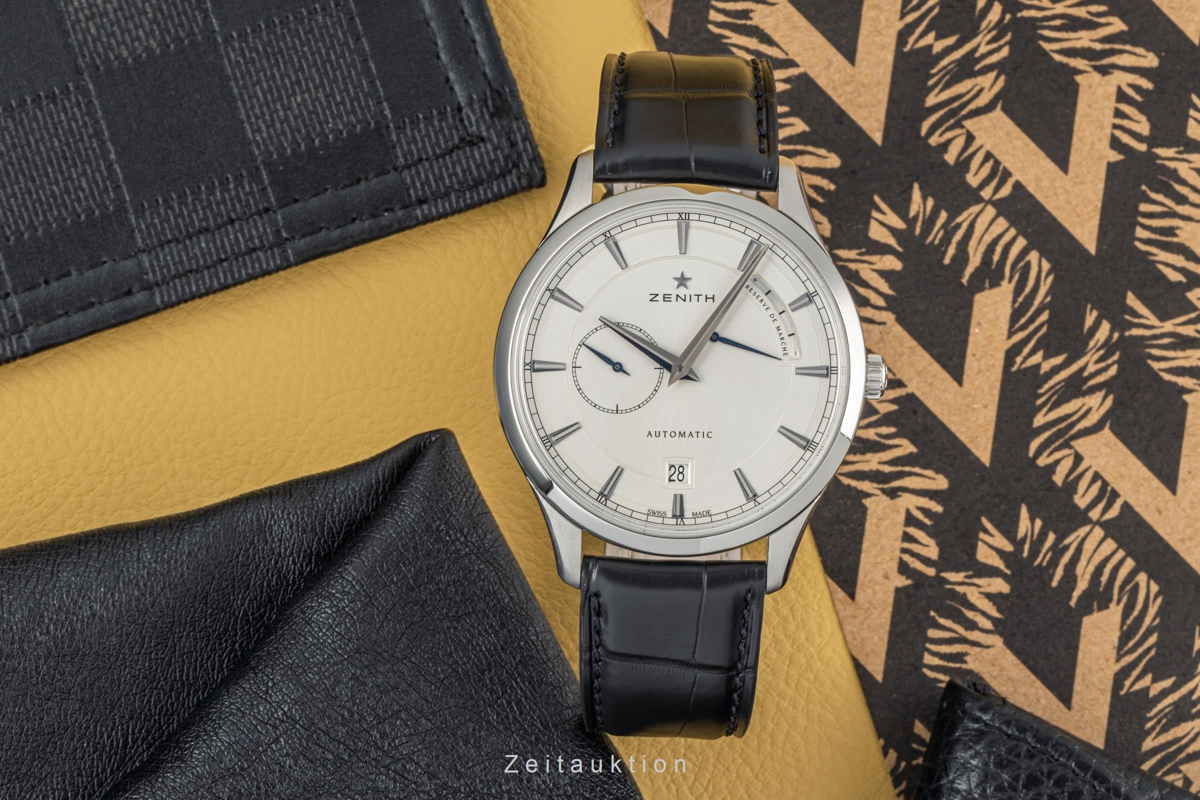 Zenith Captain acero automático reloj para caballeros 03.2122.685 LP: 6400EUR  [2303905]