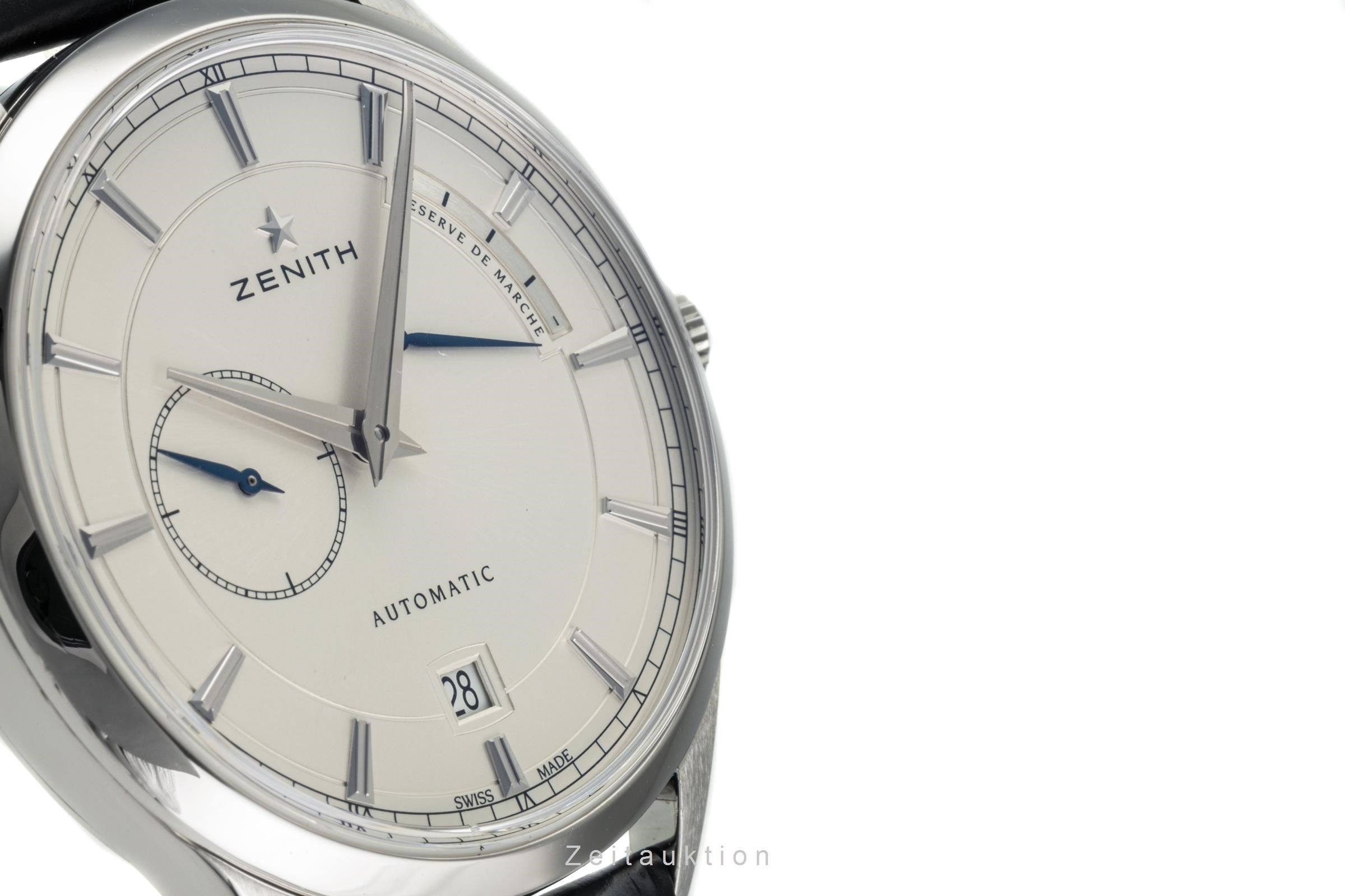 Zenith Captain acero automático reloj para caballeros 03.2122.685 LP: 6400EUR  [2303905]