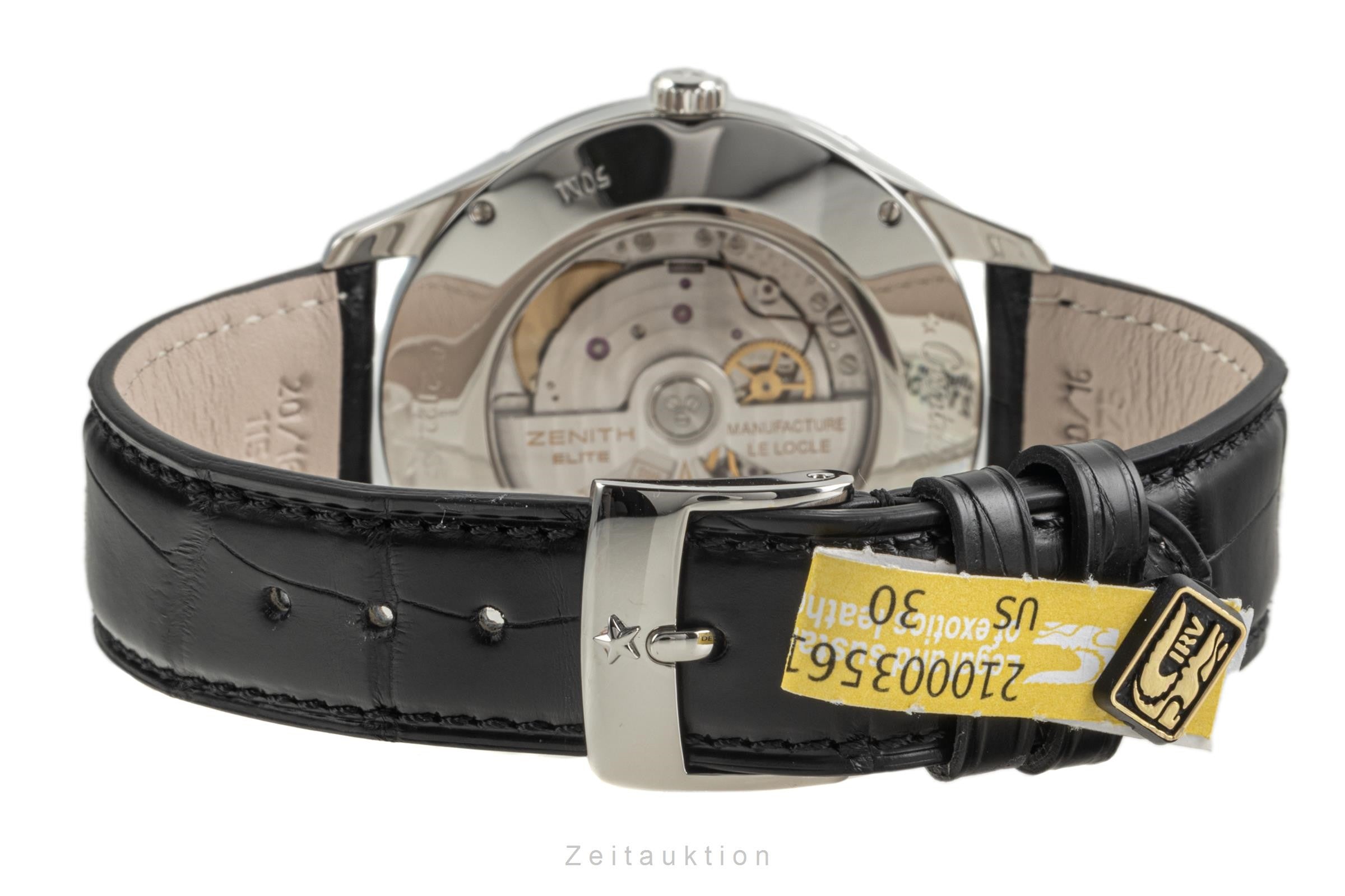 Zenith Captain acero automático reloj para caballeros 03.2122.685 LP: 6400EUR  [2303905]