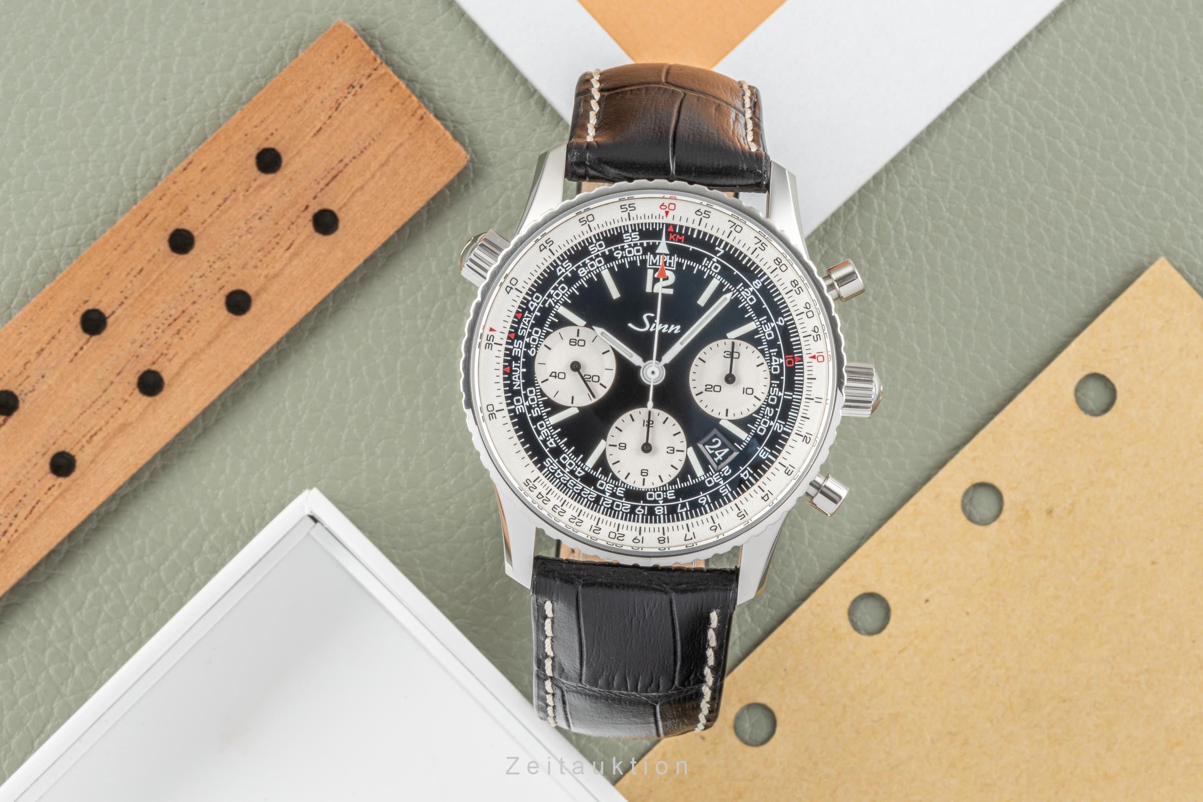 Sinn 903 St cronógrafo acero automático reloj para caballeros 903.St 903.040  [2303907]