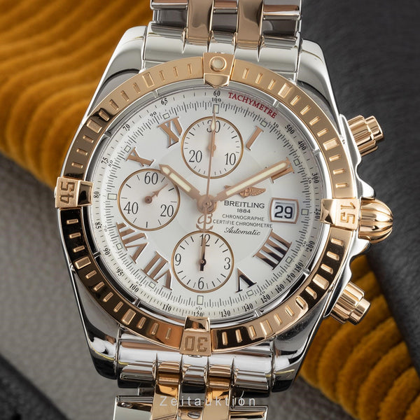 Breitling Chronomat Evolution 44 Chronograph Stahl / Gold Ref C13356 VP: 12950 € [2303921]