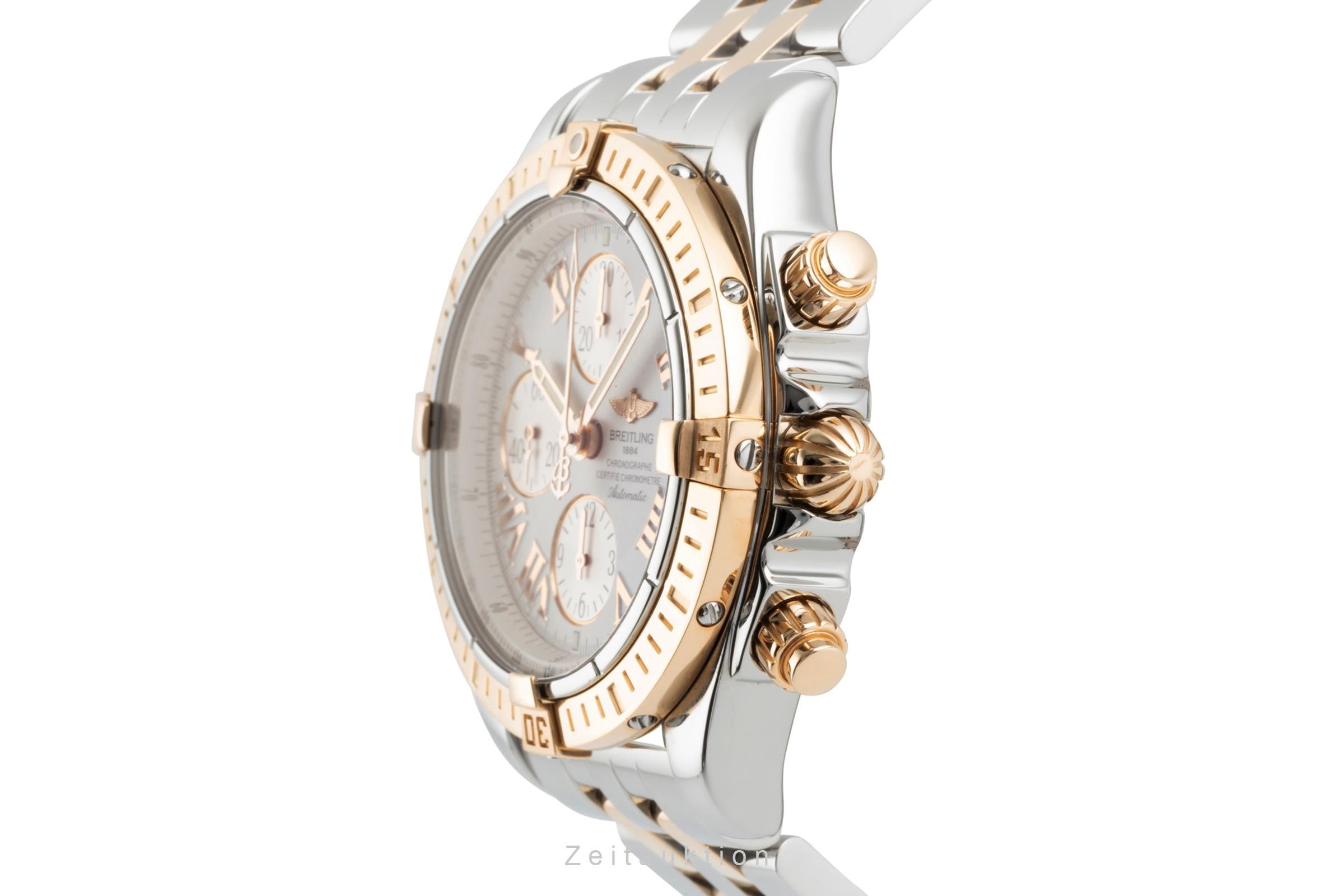Breitling Chronomat Evolution 44 Chronograph Stahl / Gold Ref C13356 VP: 12950 € [2303921]