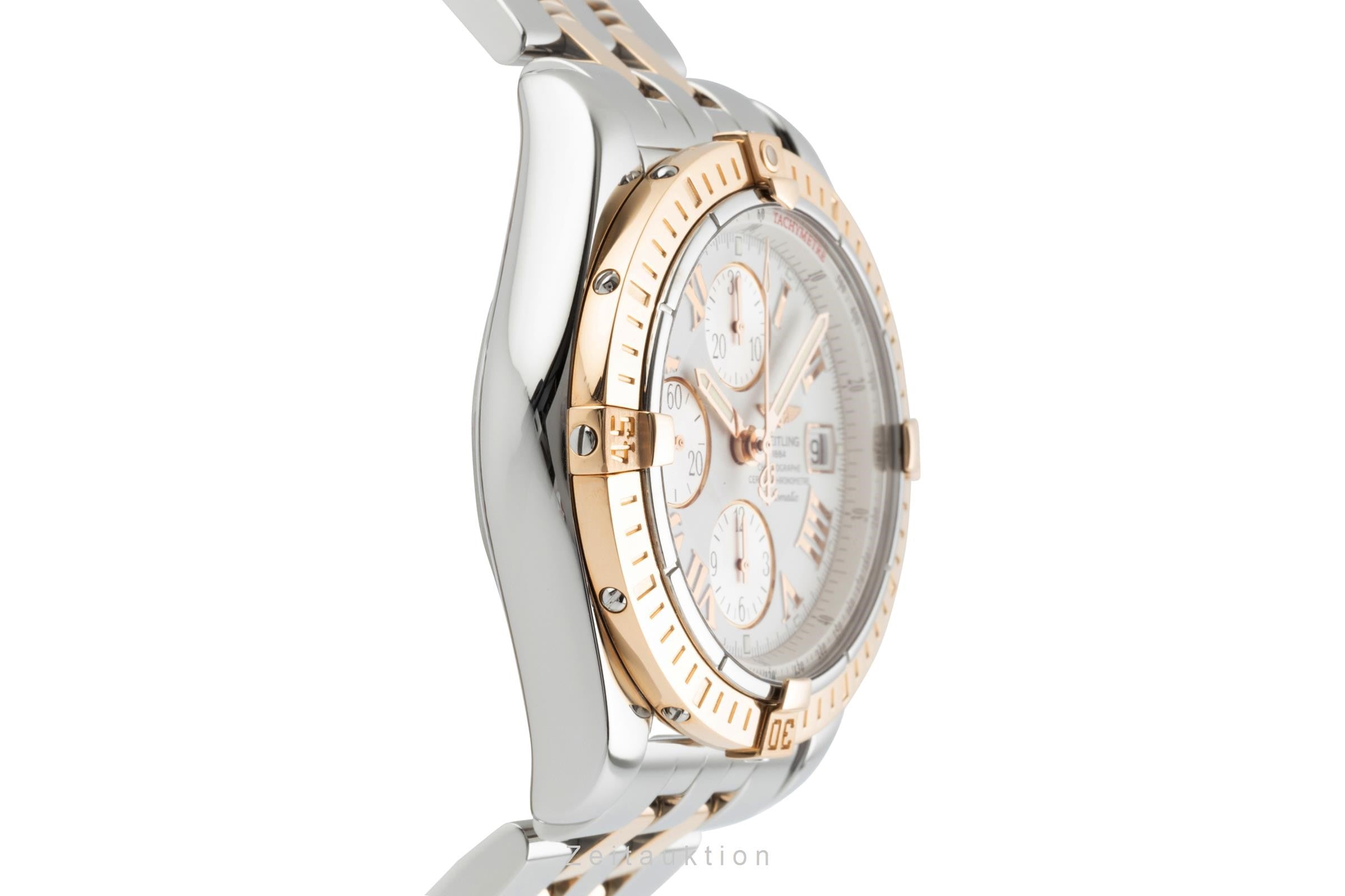 Breitling Chronomat Evolution 44 Chronograph Stahl / Gold Ref C13356 VP: 12950 € [2303921]