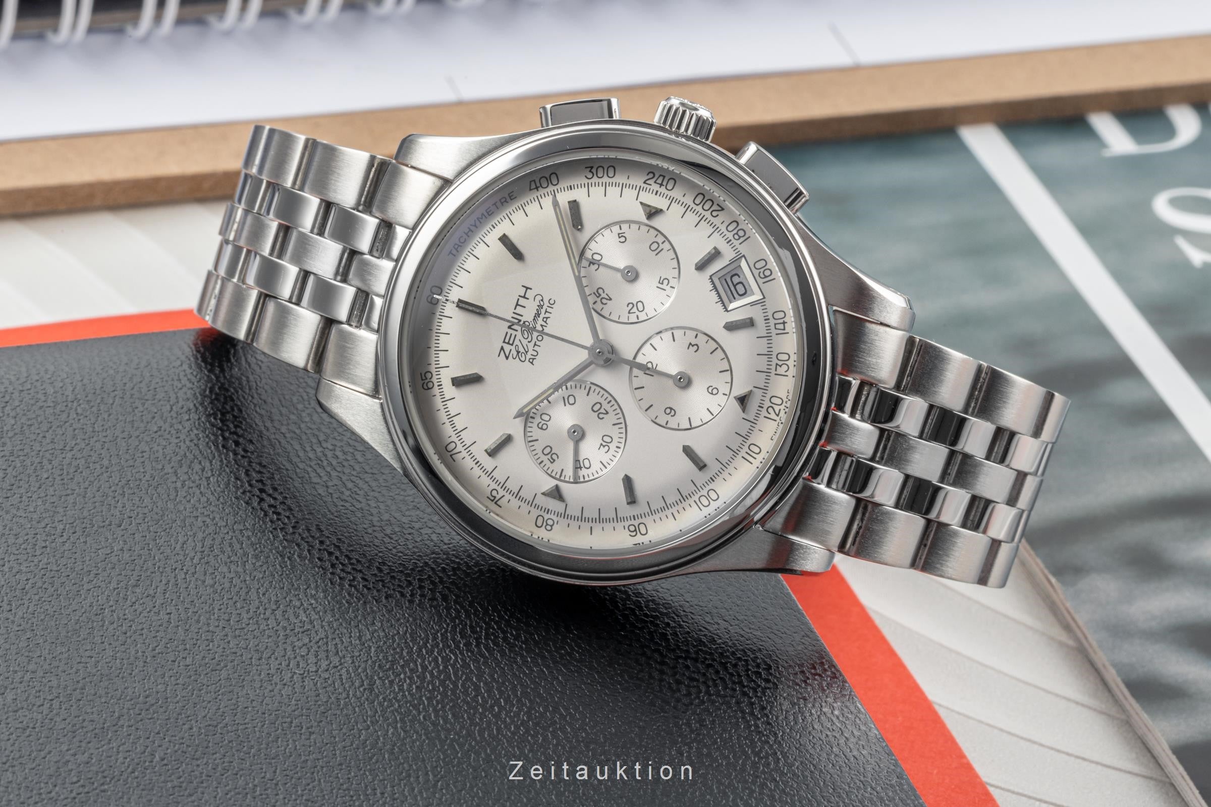 Zenith El Primero chronograph steel automatic men's watch 02.0500.400  [2303924]