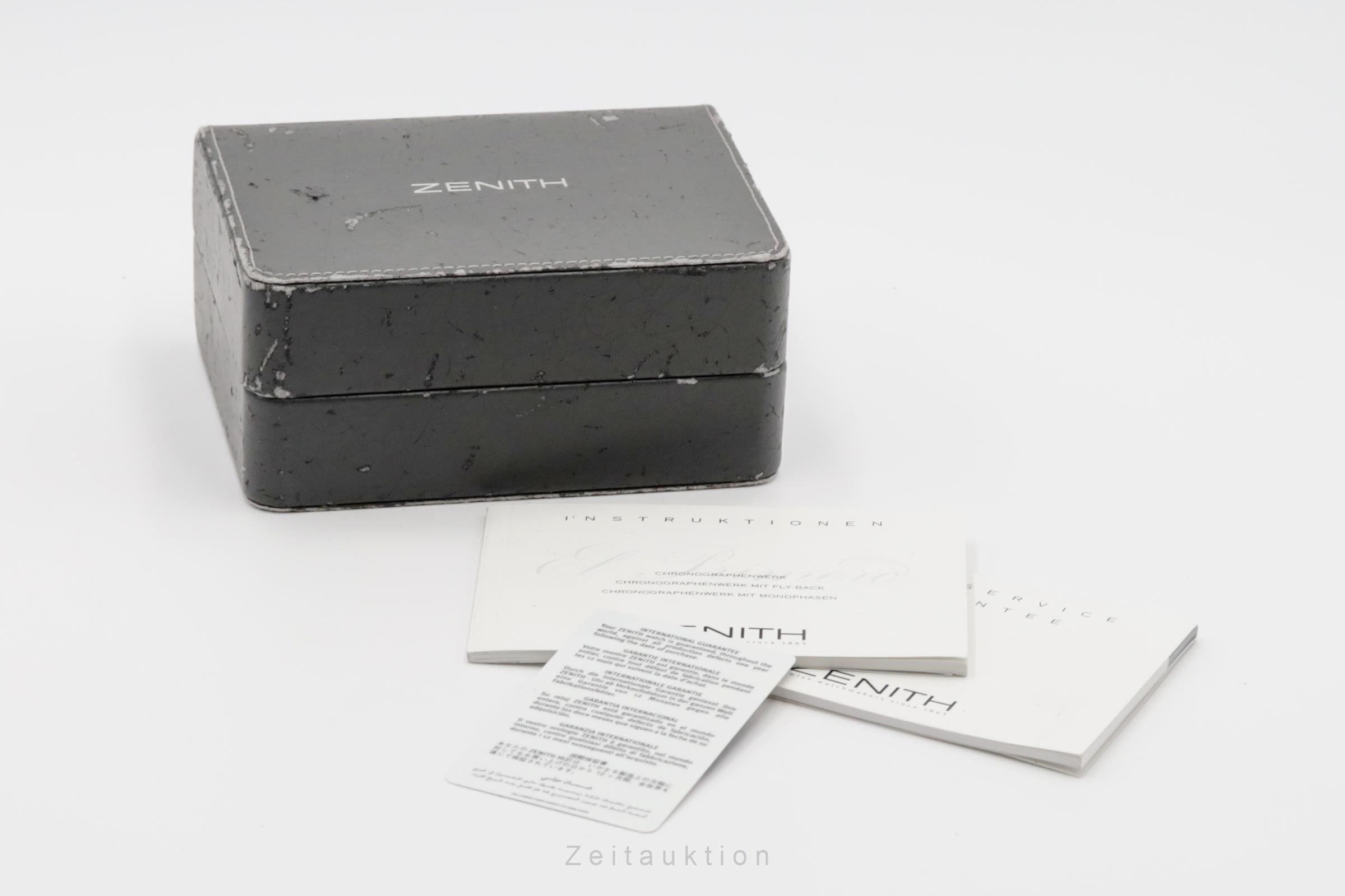 Zenith El Primero chronograph steel automatic men's watch 02.0500.400  [2303924]