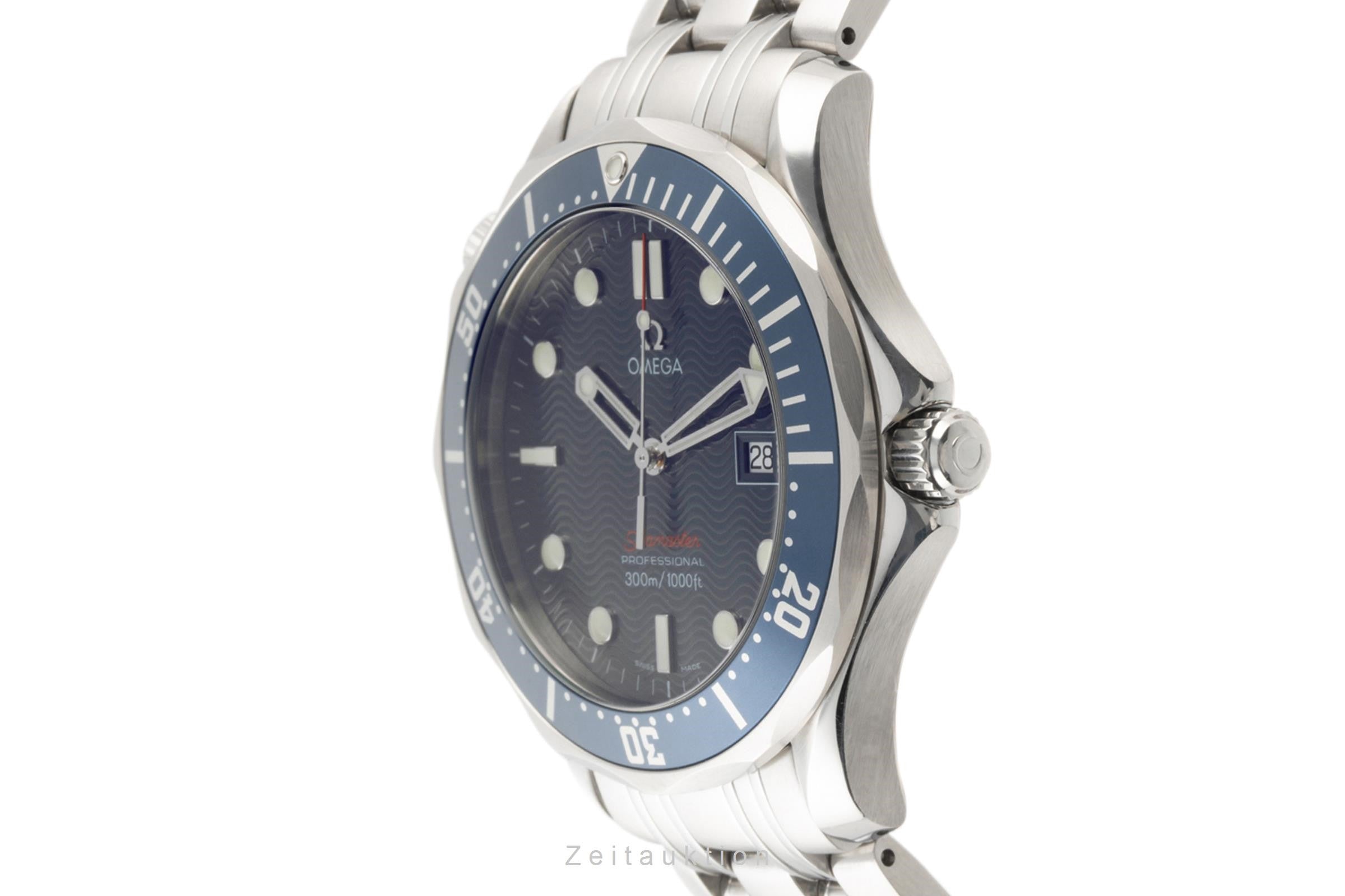 Omega Seamaster steel quartz men's watch 196.1504, 2221.80.00  [2303930]