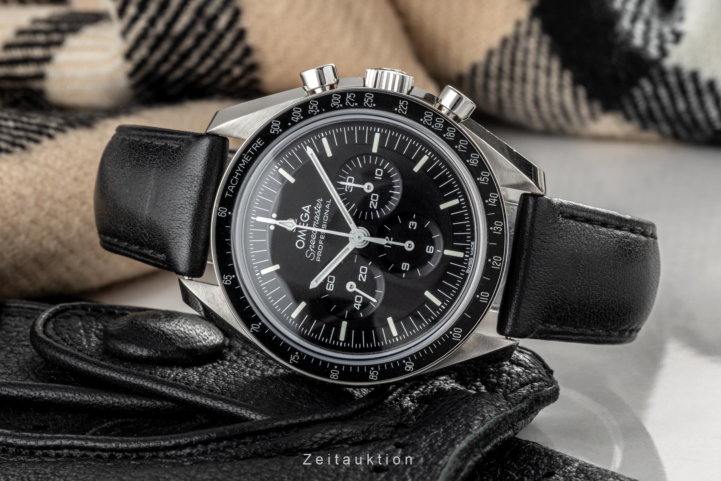 Omega Speedmaster Moonwatch acciaio carica manuale 3861 Ref