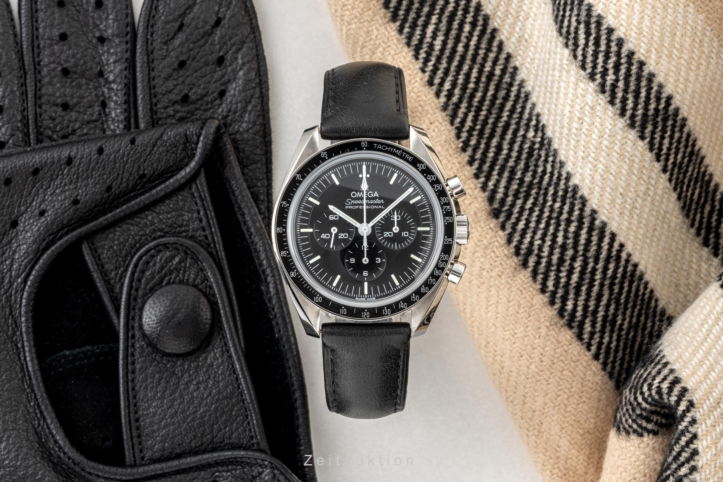 Omega Speedmaster Moonwatch acciaio carica manuale 3861 Ref