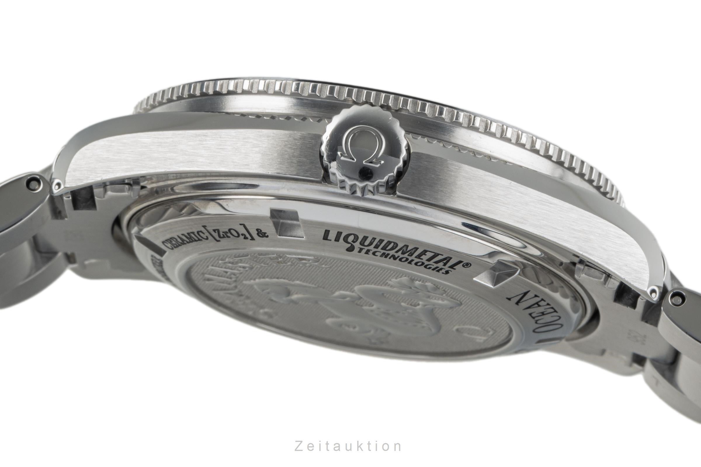 Omega Seamaster steel automatic men's watch 222.30.42.20.01.001 LP: 7700EUR Limited  [2303959]