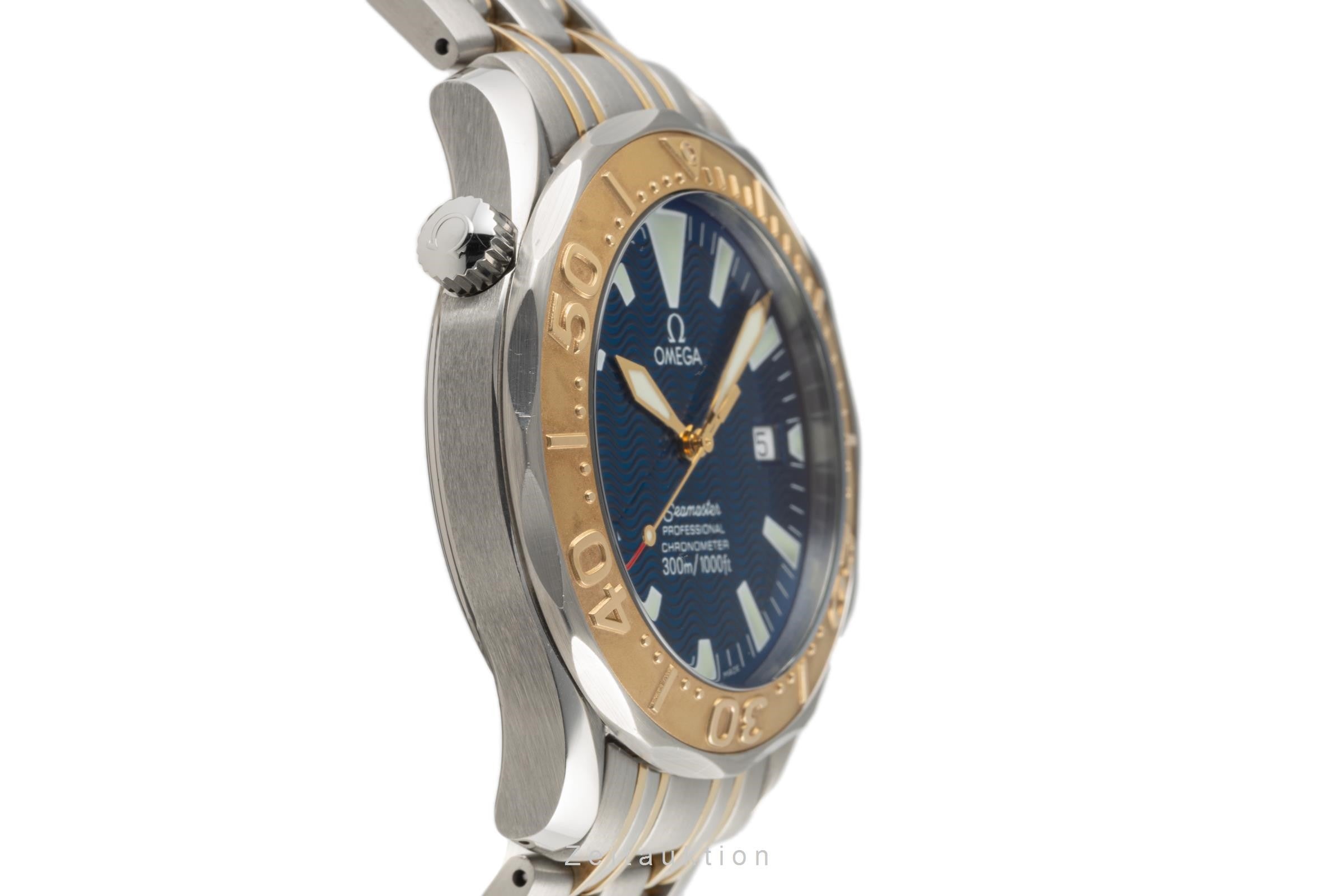 Omega Seamaster acier / or  automatique montre pour hommes 2455.80.00, 168.1640 LP: 13400EUR  [2303981]