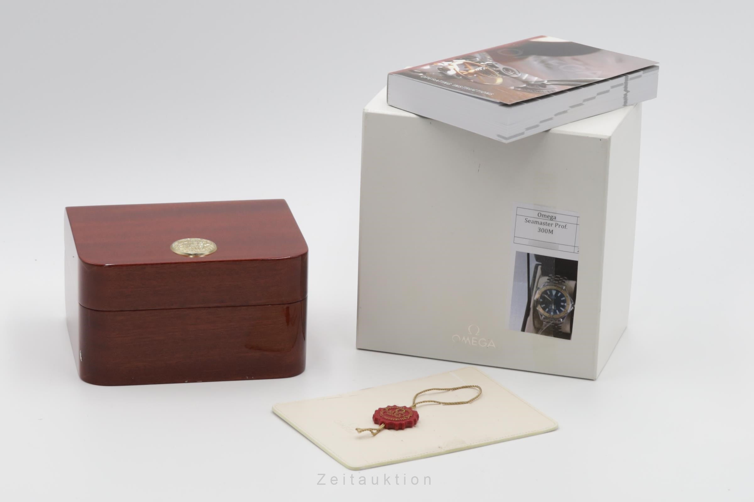 Omega Seamaster acier / or  automatique montre pour hommes 2455.80.00, 168.1640 LP: 13400EUR  [2303981]