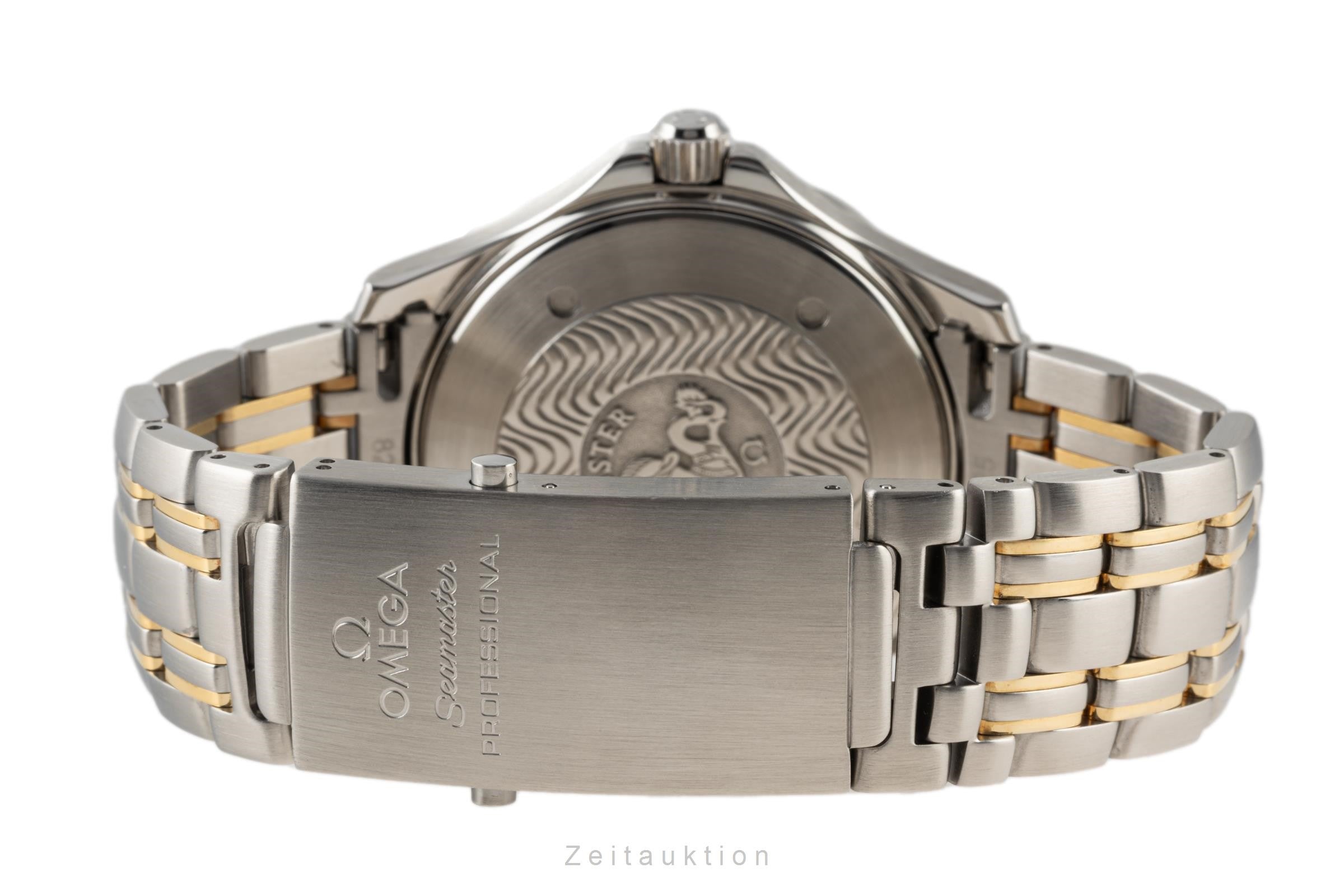 Omega Seamaster acier / or  automatique montre pour hommes 2455.80.00, 168.1640 LP: 13400EUR  [2303981]