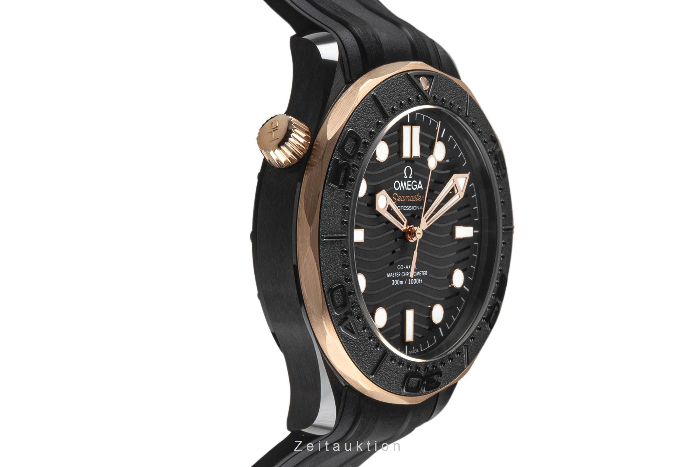 Omega Seamaster ceramic / gold automatic men's watch 210.62.44.20.01.001 LP: 13800EUR  [2304006]