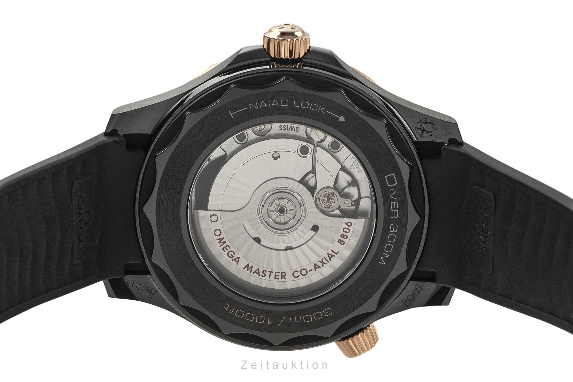 Omega Seamaster ceramic / gold automatic men's watch 210.62.44.20.01.001 LP: 13800EUR  [2304006]