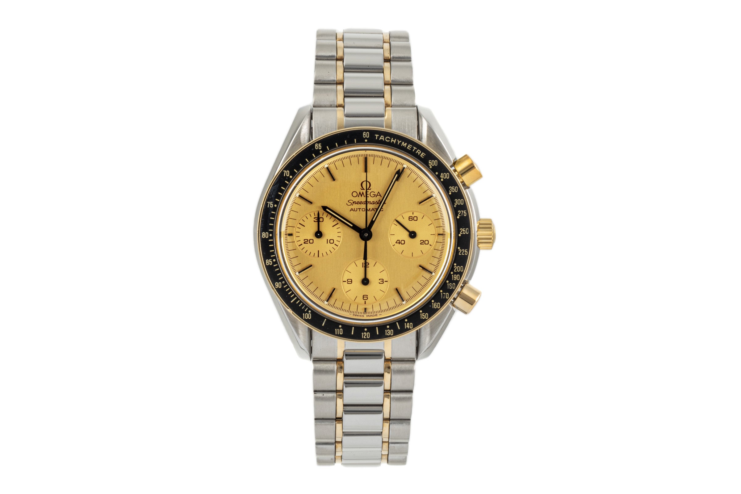 Omega Speedmaster cronógrafo acero / oro automático reloj para caballeros 175.0032 LP: 8000EUR  [2304011]