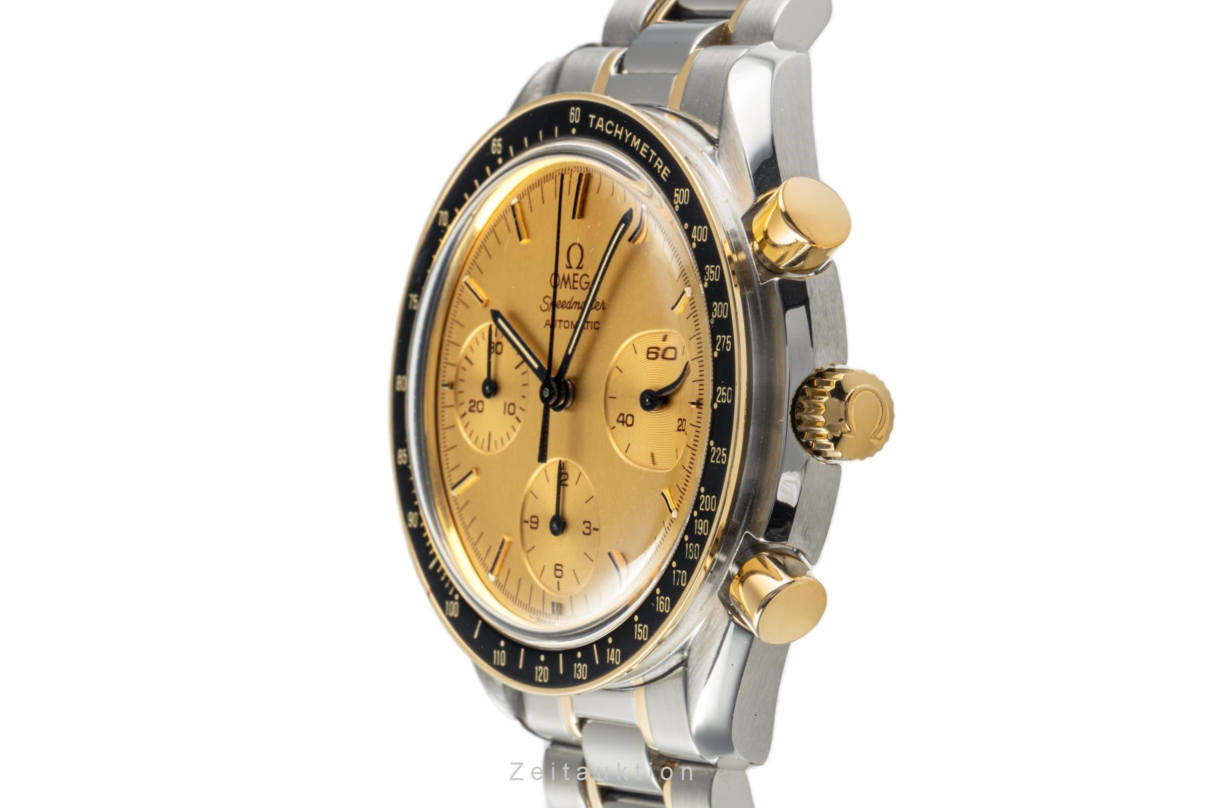 Omega Speedmaster cronógrafo acero / oro automático reloj para caballeros 175.0032 LP: 8000EUR  [2304011]