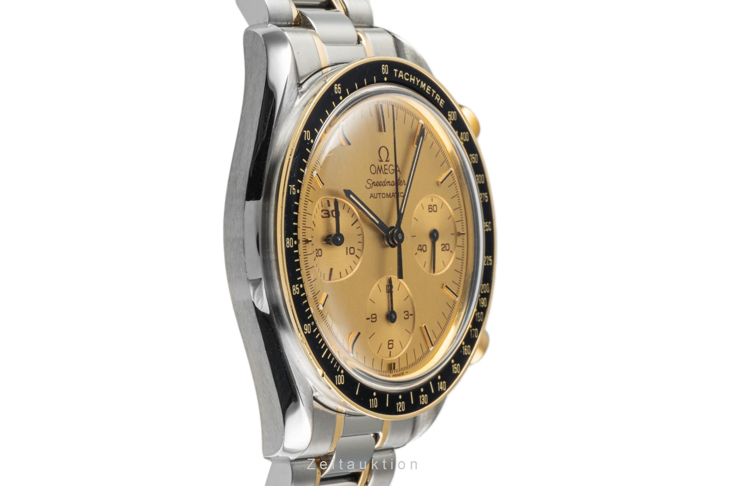 Omega Speedmaster cronógrafo acero / oro automático reloj para caballeros 175.0032 LP: 8000EUR  [2304011]